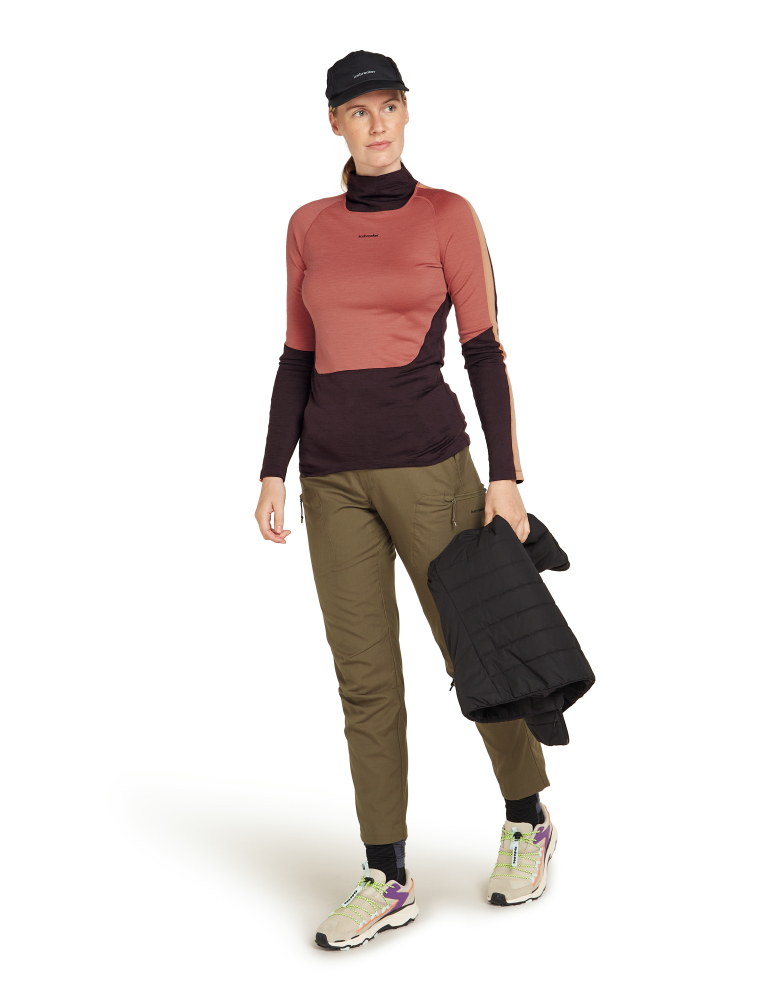 200 Sonebula Long Sleeve High Neck Thermal Top Dame