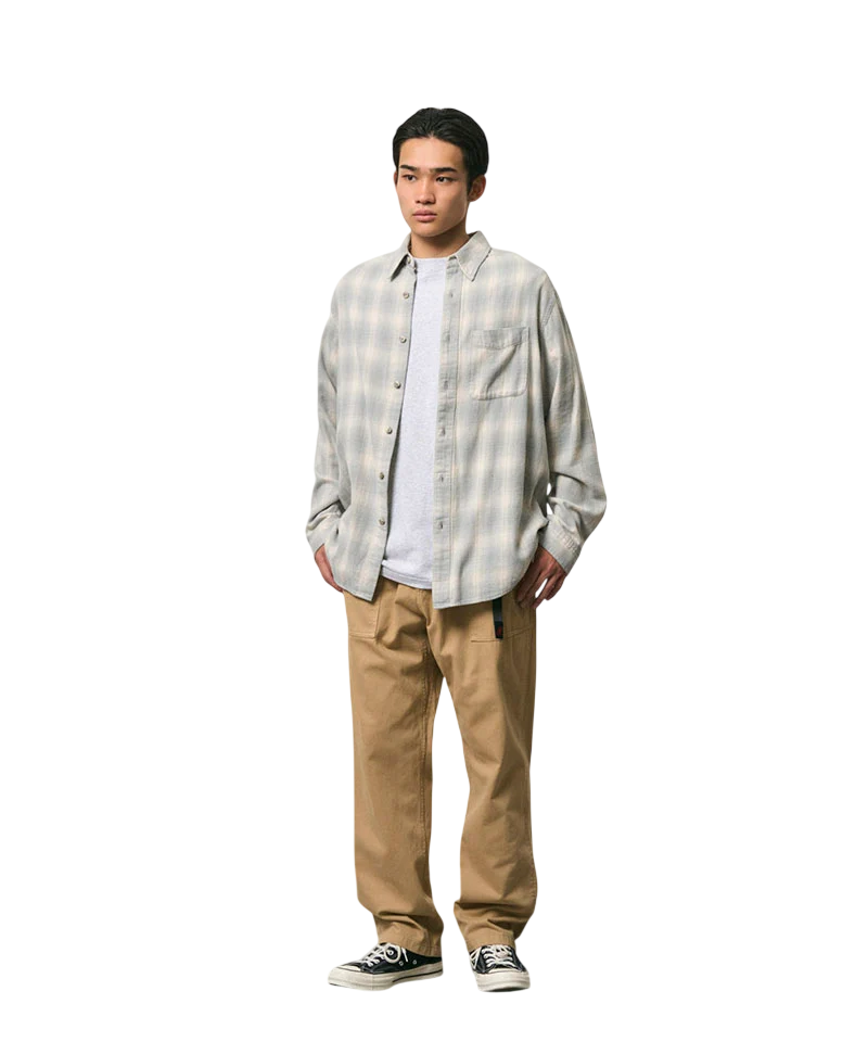 Piled Flannel Shirt