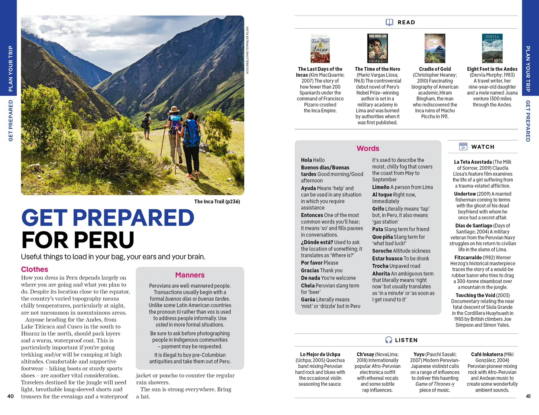 Peru Lonely Planet