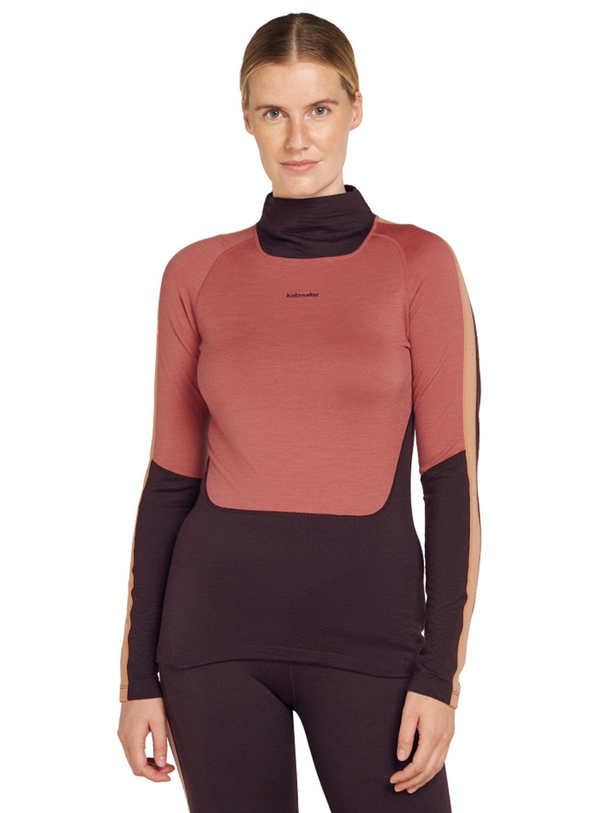 200 Sonebula Long Sleeve High Neck Thermal Top Dame