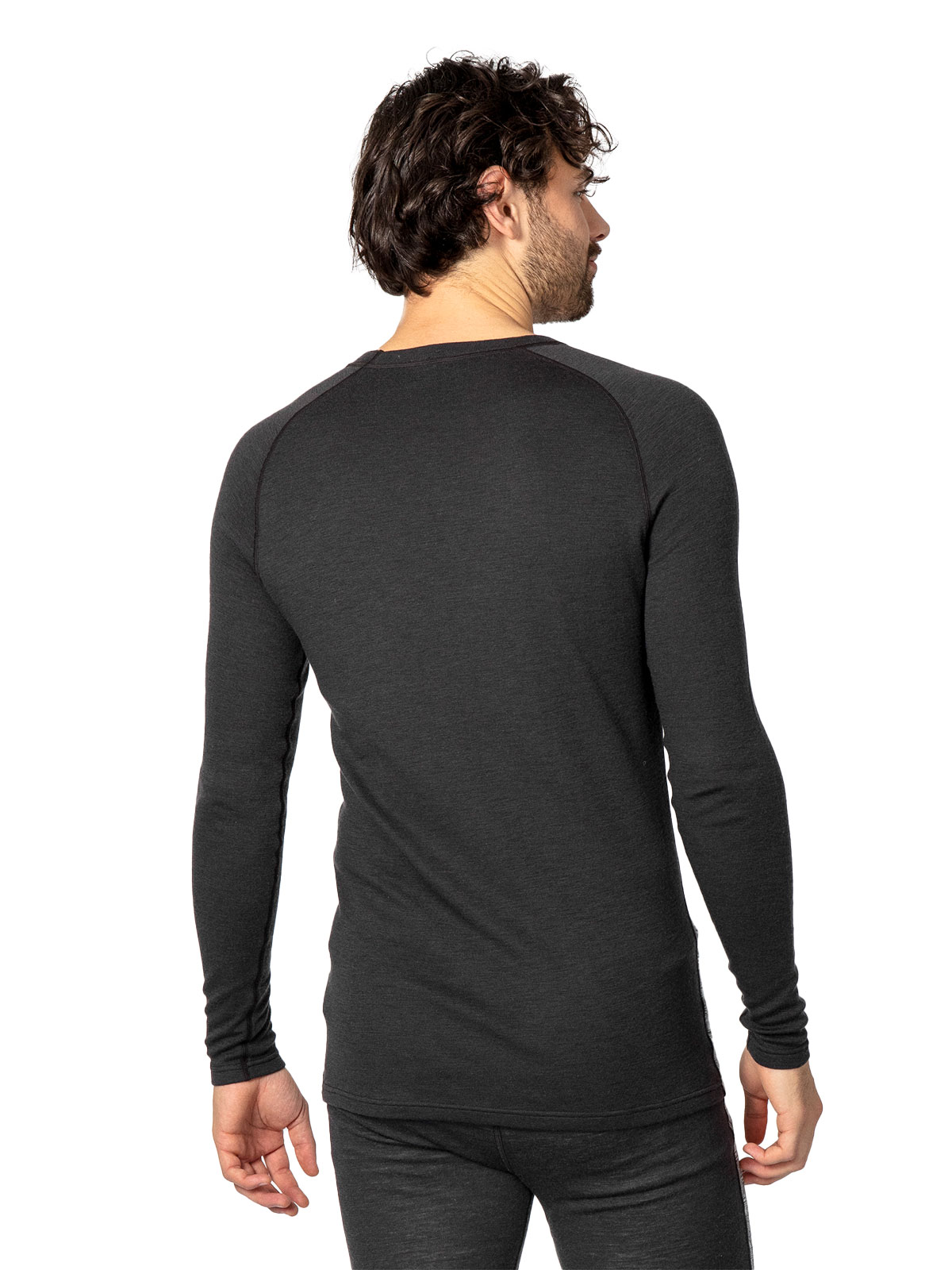 Geo Merino Wool Crew (herre)