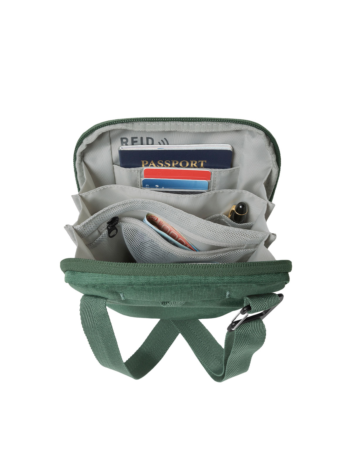 Stash RFID Crossbody Bag
