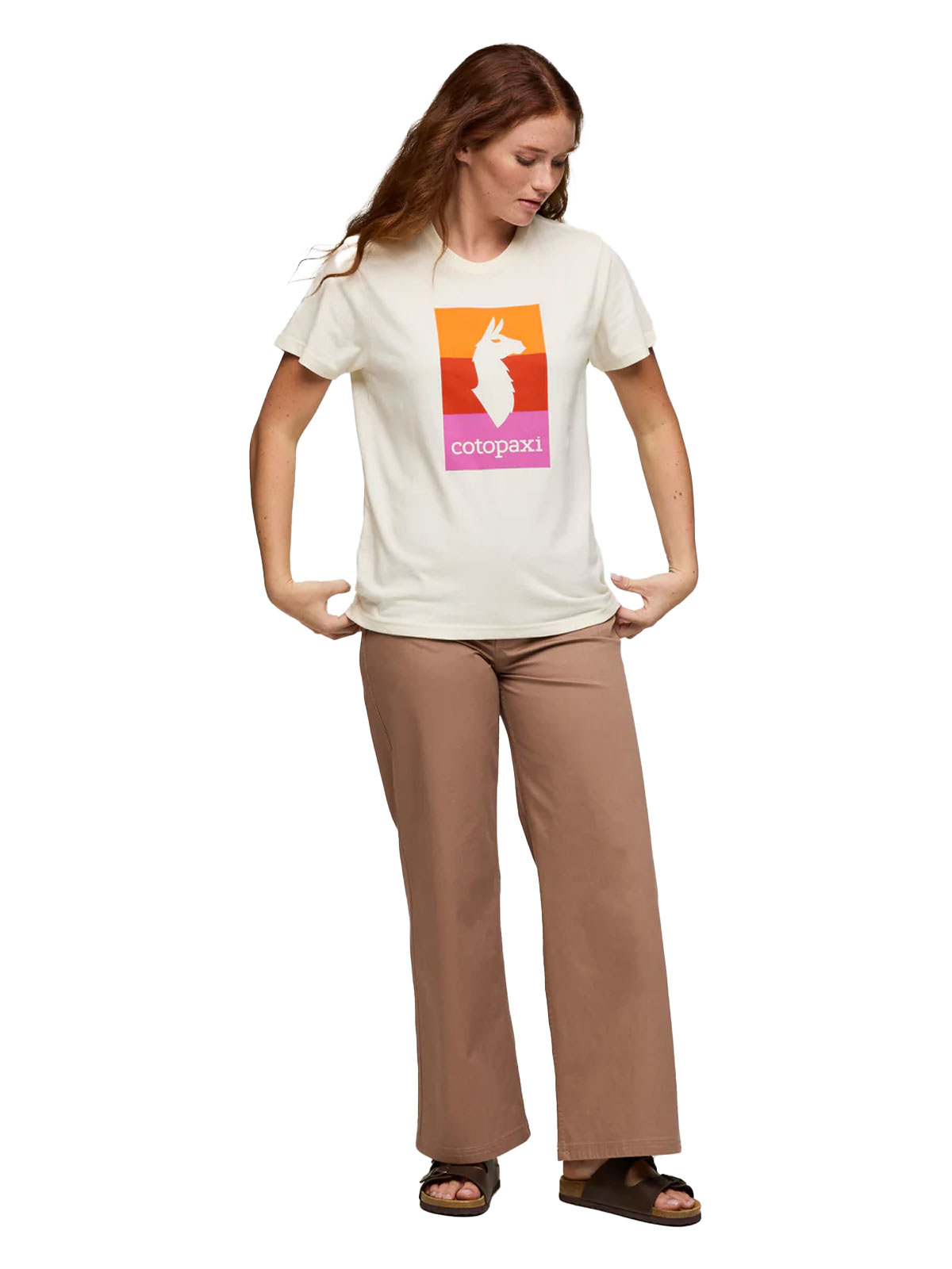 Llama Block T-skjorte (Dame)