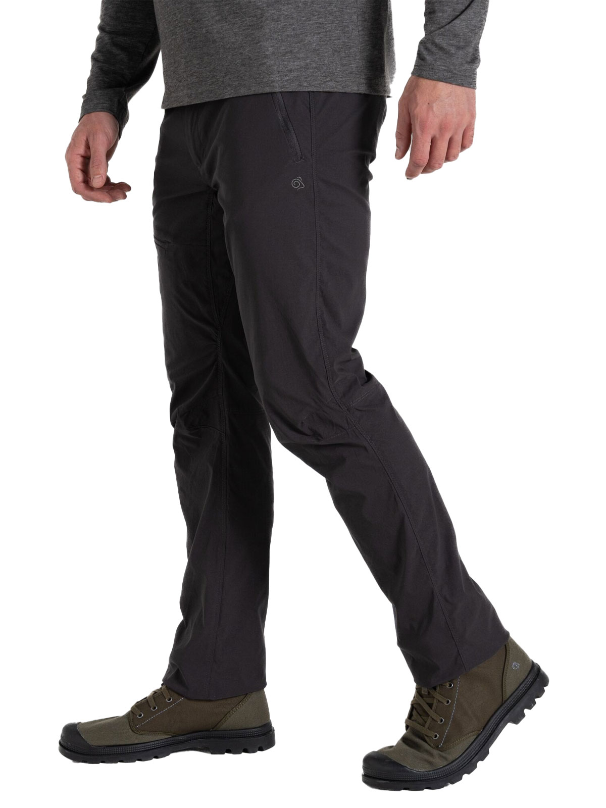 Craghoppers NosiLife Adventure Trousers - UPF 40+ Sun Protection, Anti-Insect, Odor Control For Travel & Hiking