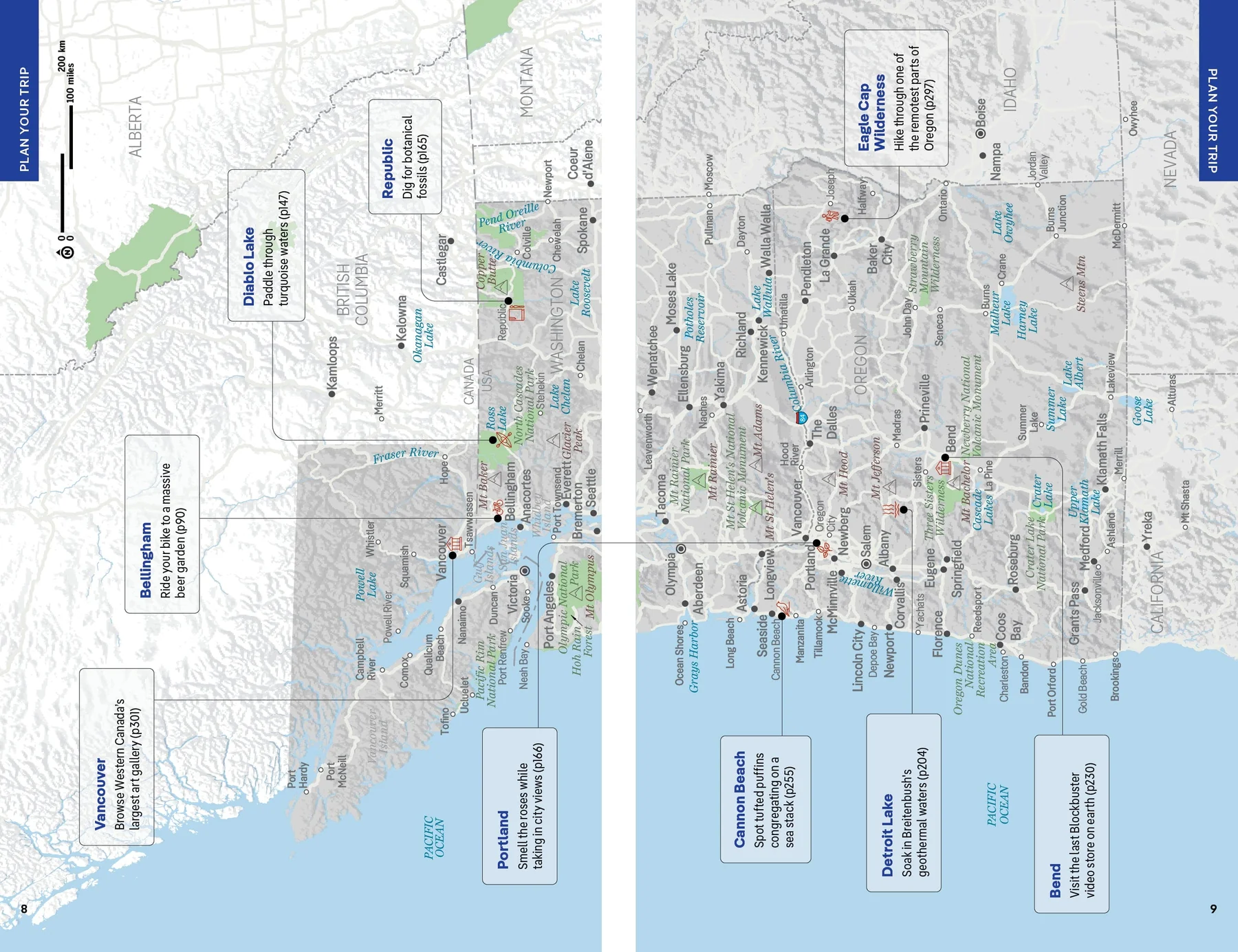 Washington, Oregon & the Pacific Northwest Lonely Planet