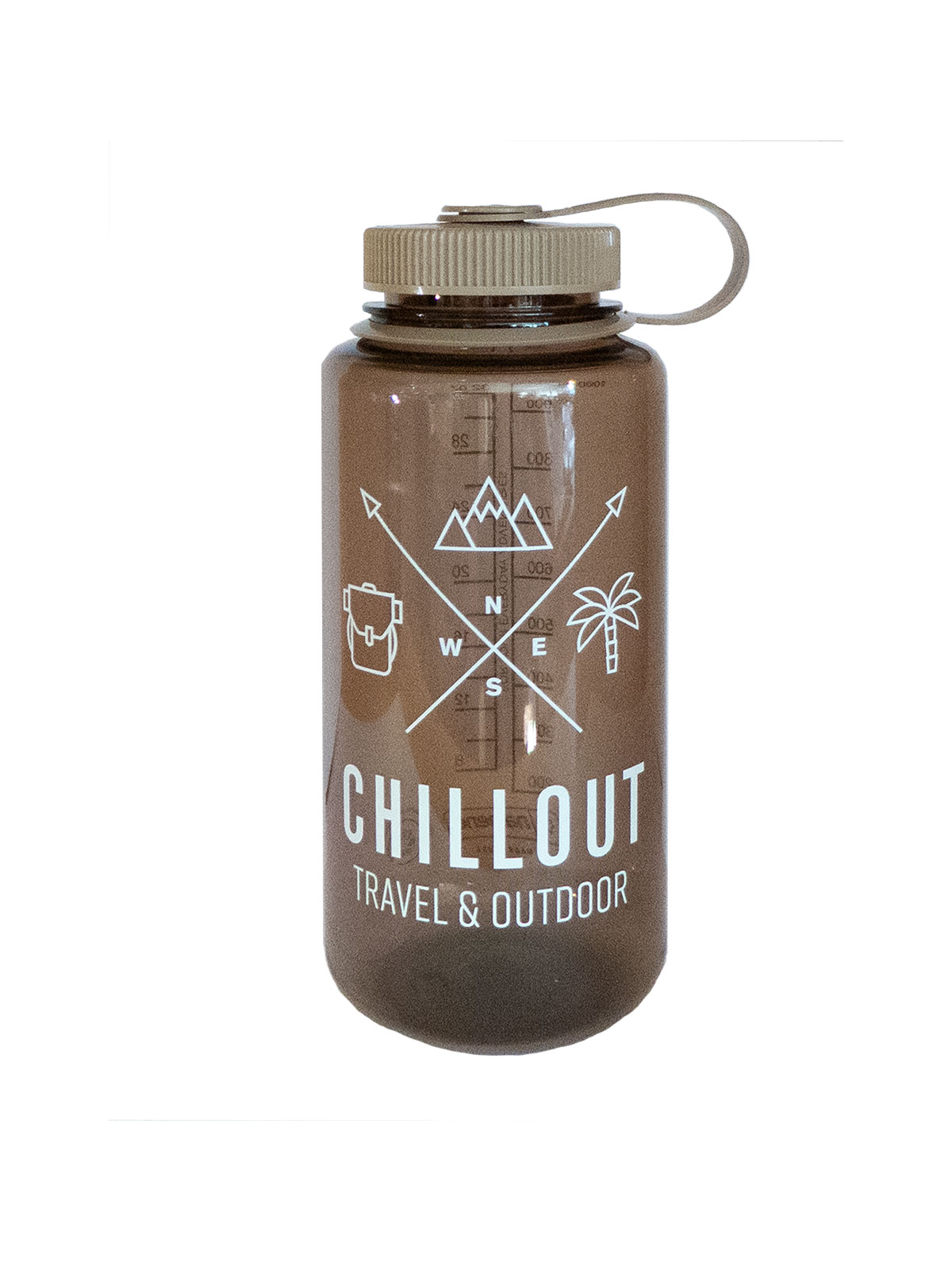 Wide Mouth Sustain "Chillout Logo" Drikkeflaske (1L)