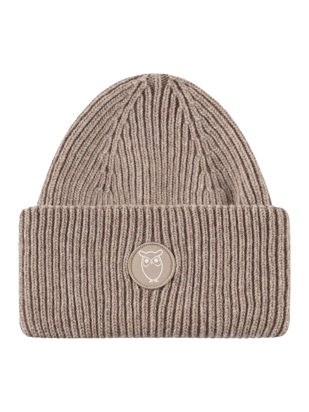 Big Rib Beanie (100% lammeull)