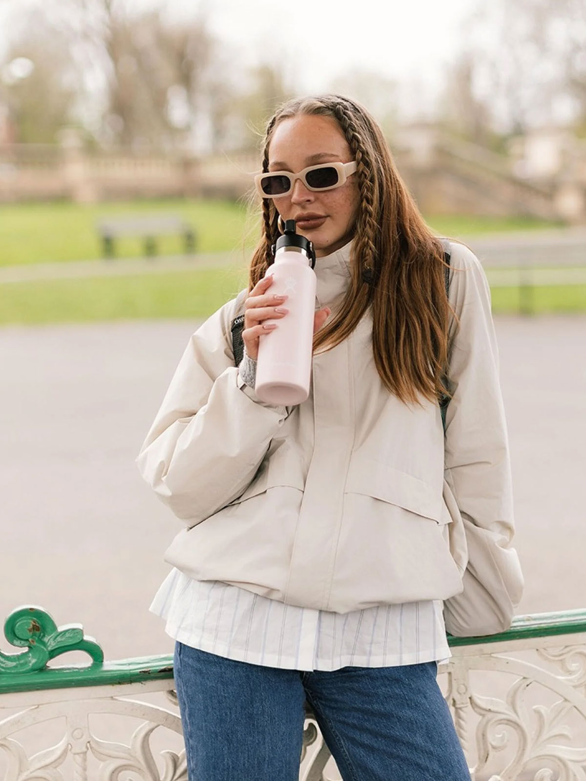 Standard Mouth m/ Flex Straw Cap 21 oz (621 ml) 