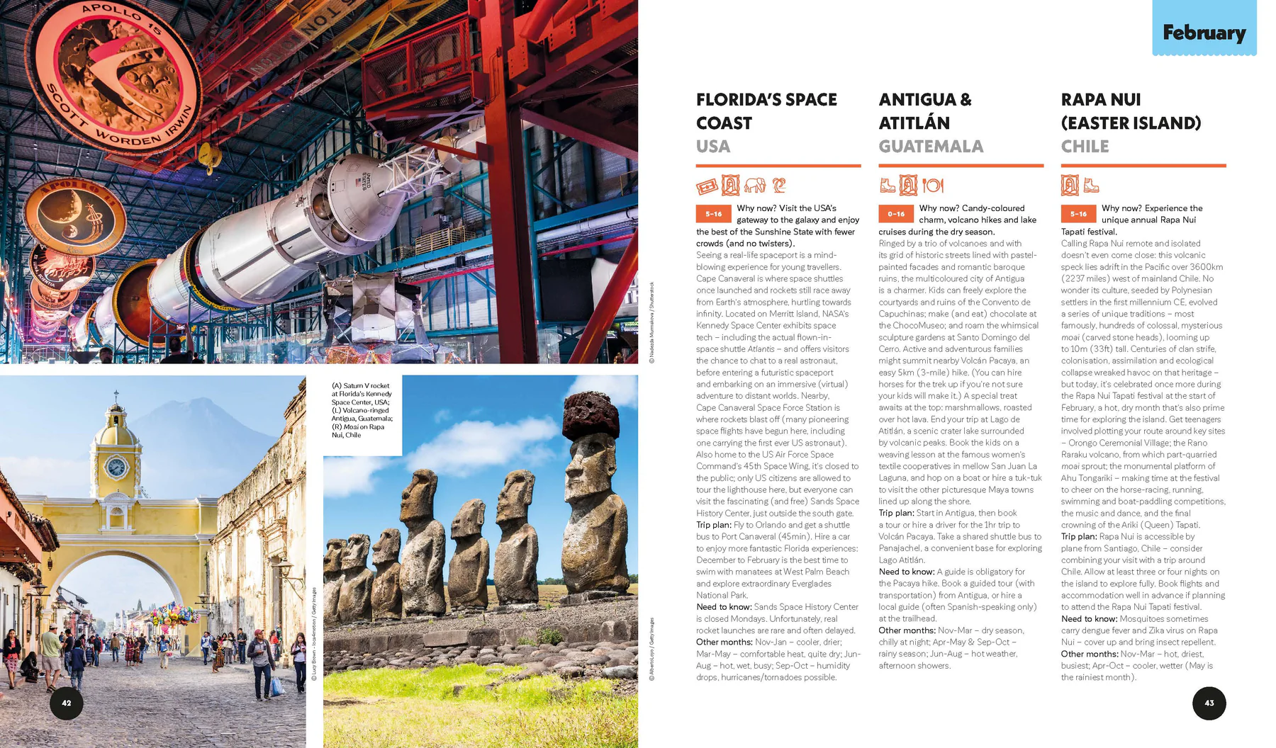 Where to go When with Kids