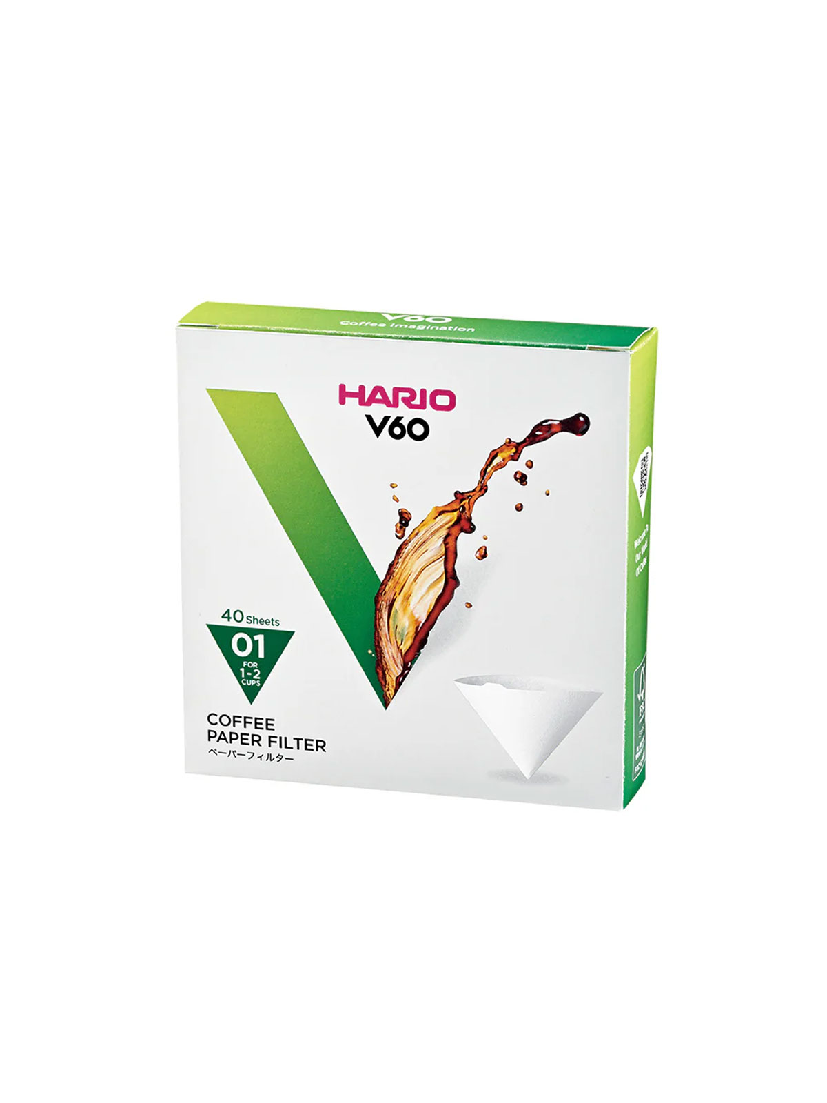 Hario V60 Paper Filter 01 (40stk.)