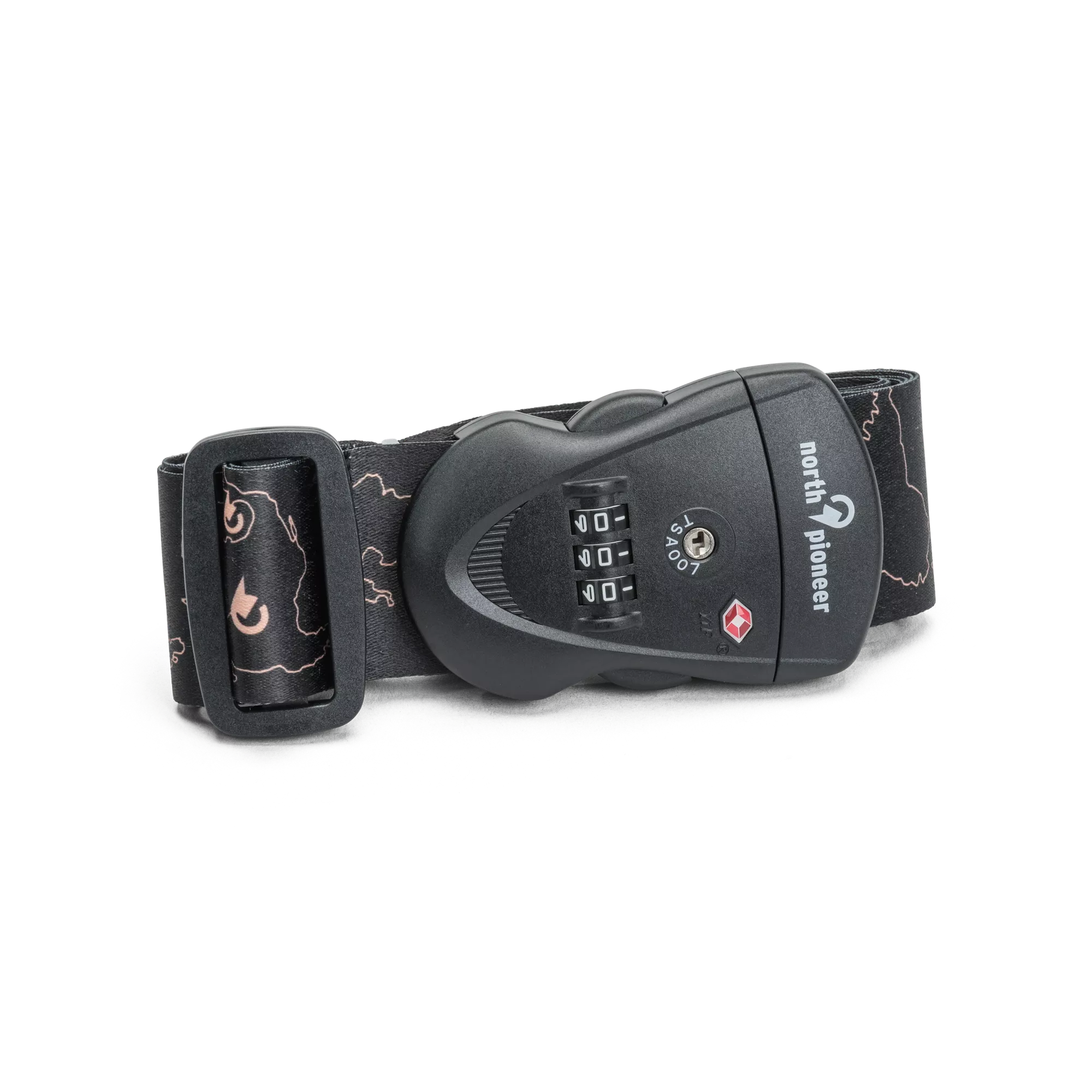 Luggage strap 3-dial TSA
