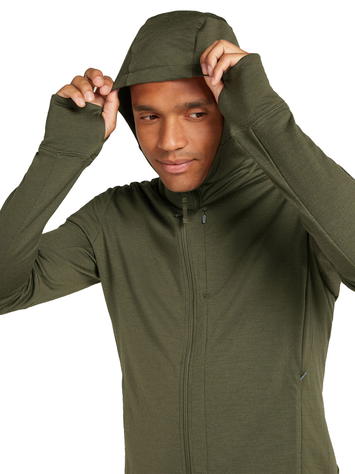 Merino 260 Quantum Long Sleeve Zip Hoodie (Herre)