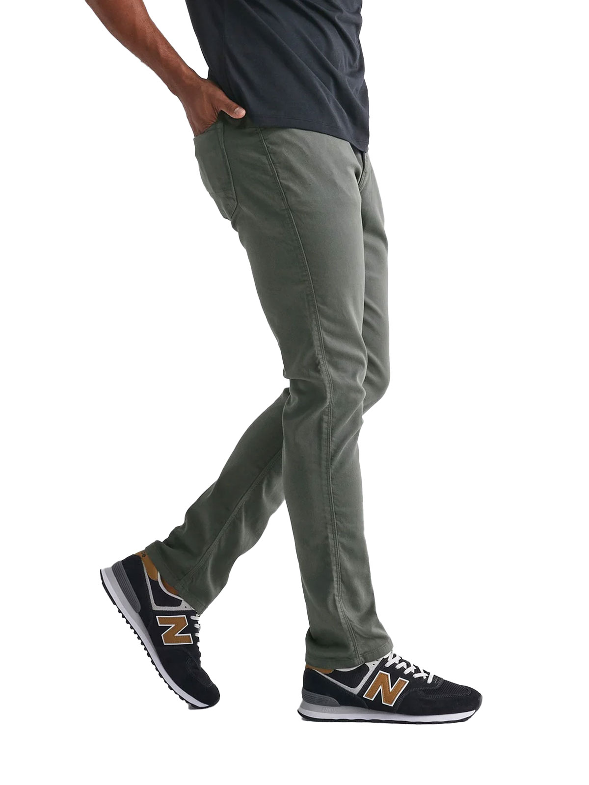 No Sweat Relaxed Taper bukse (Herre) 