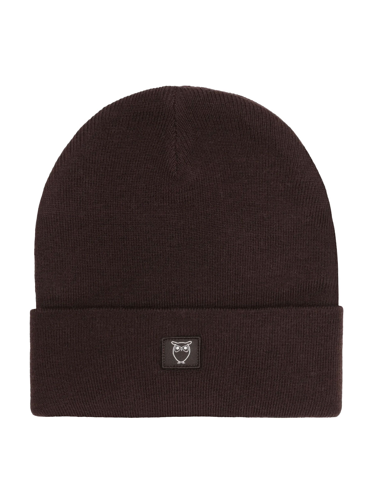 Merino Double Layer Badge Beanie lue