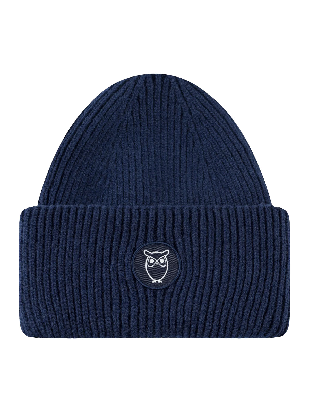 Big Rib Beanie (100% lammeull)