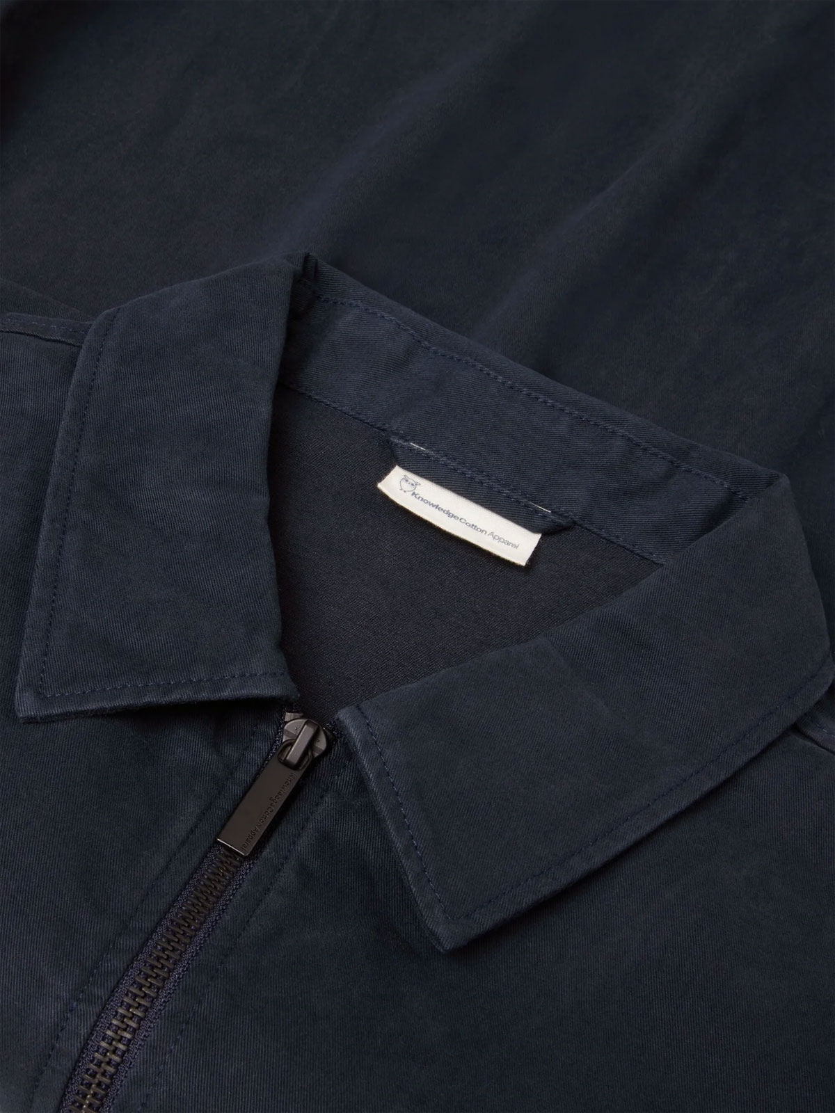 Twill Zip Overshirt