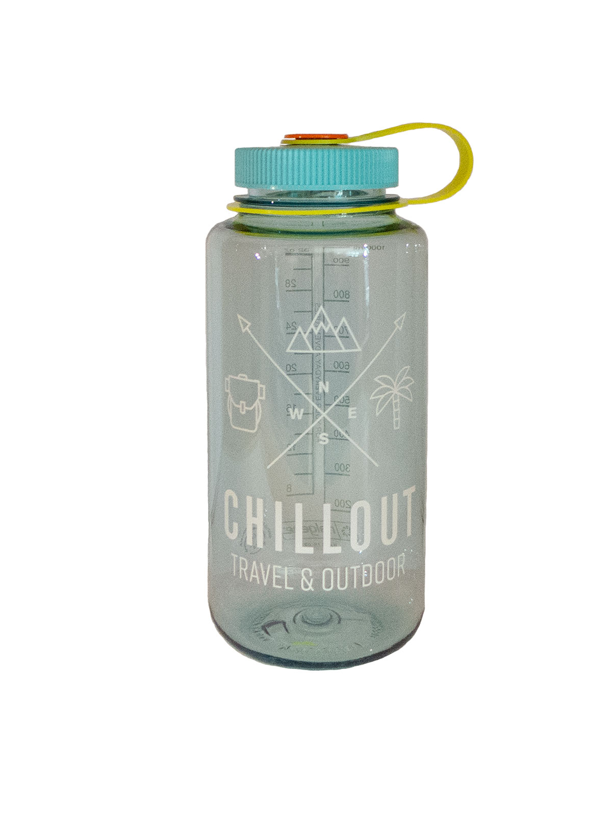 Wide Mouth Sustain "Chillout Logo" Drikkeflaske (1L)