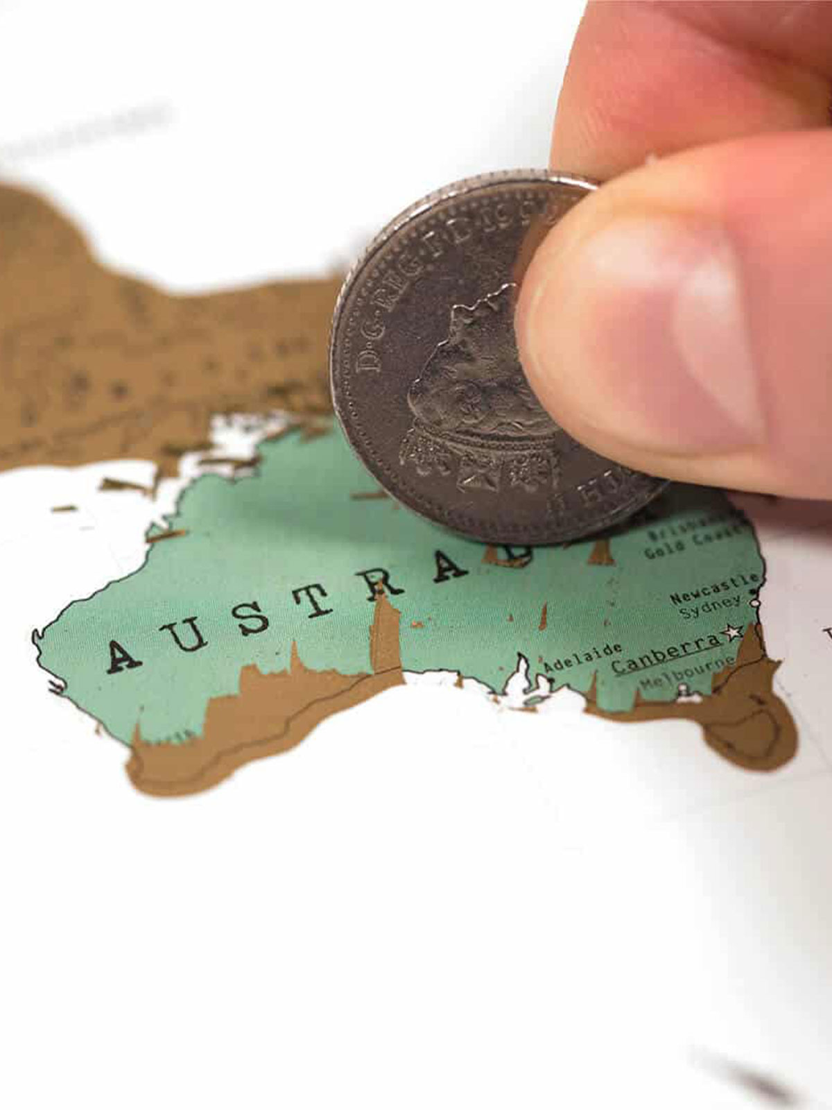 Scratch Map® Original Travel skrapekart