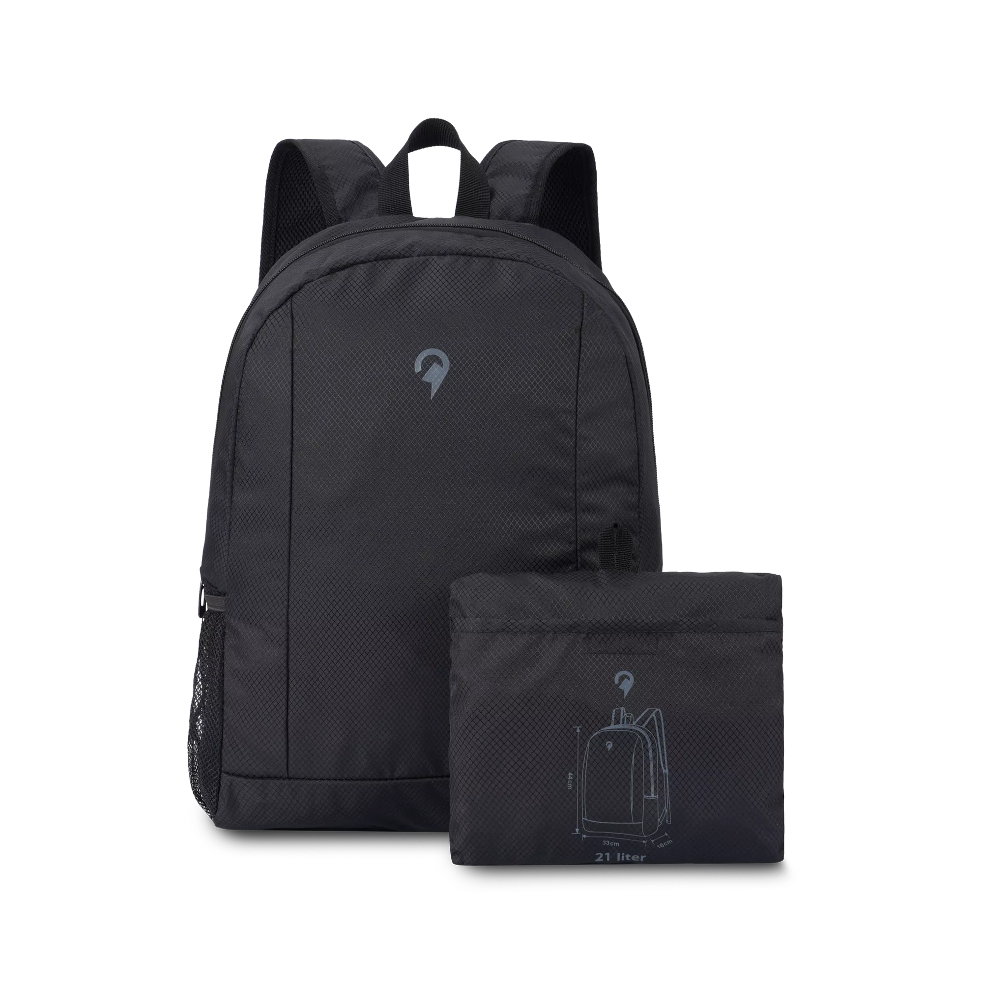 Foldable Backpack sammenleggbar ryggsekk
