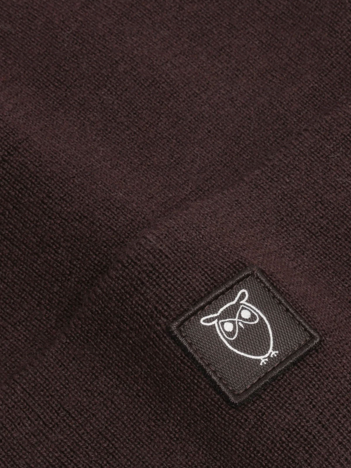 Merino Double Layer Badge Beanie lue