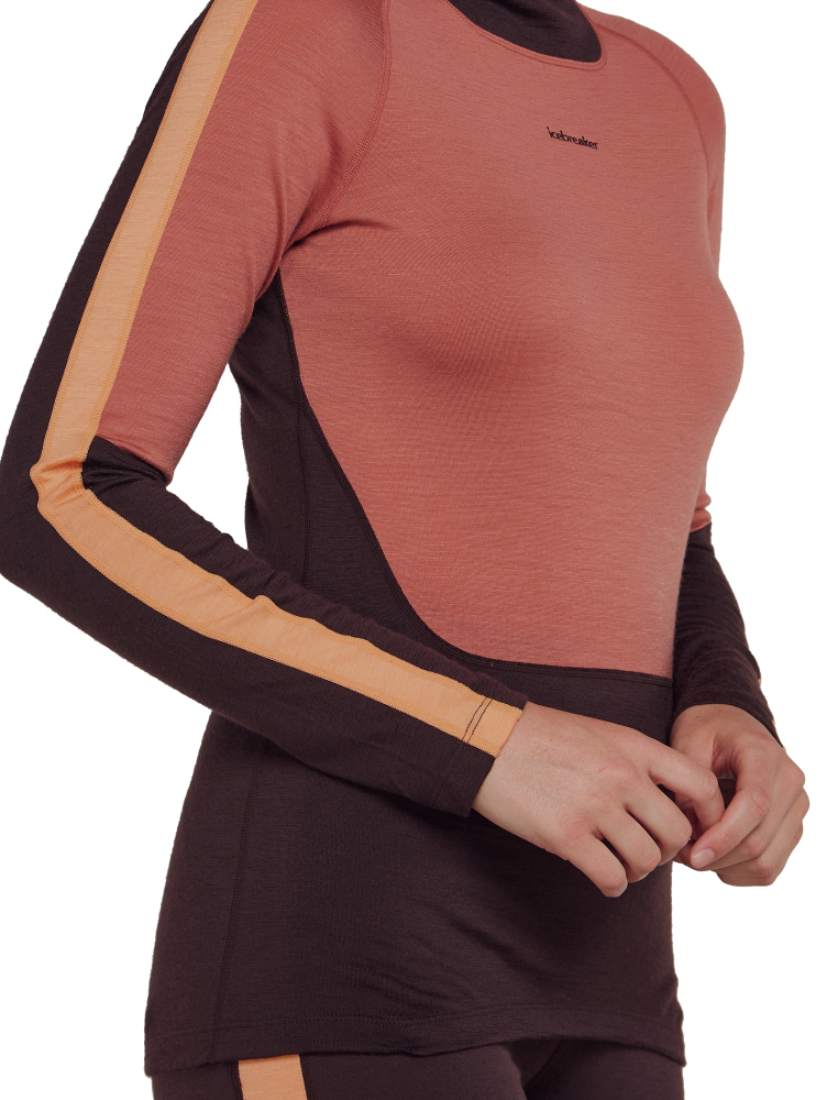 200 Sonebula Long Sleeve High Neck Thermal Top Dame