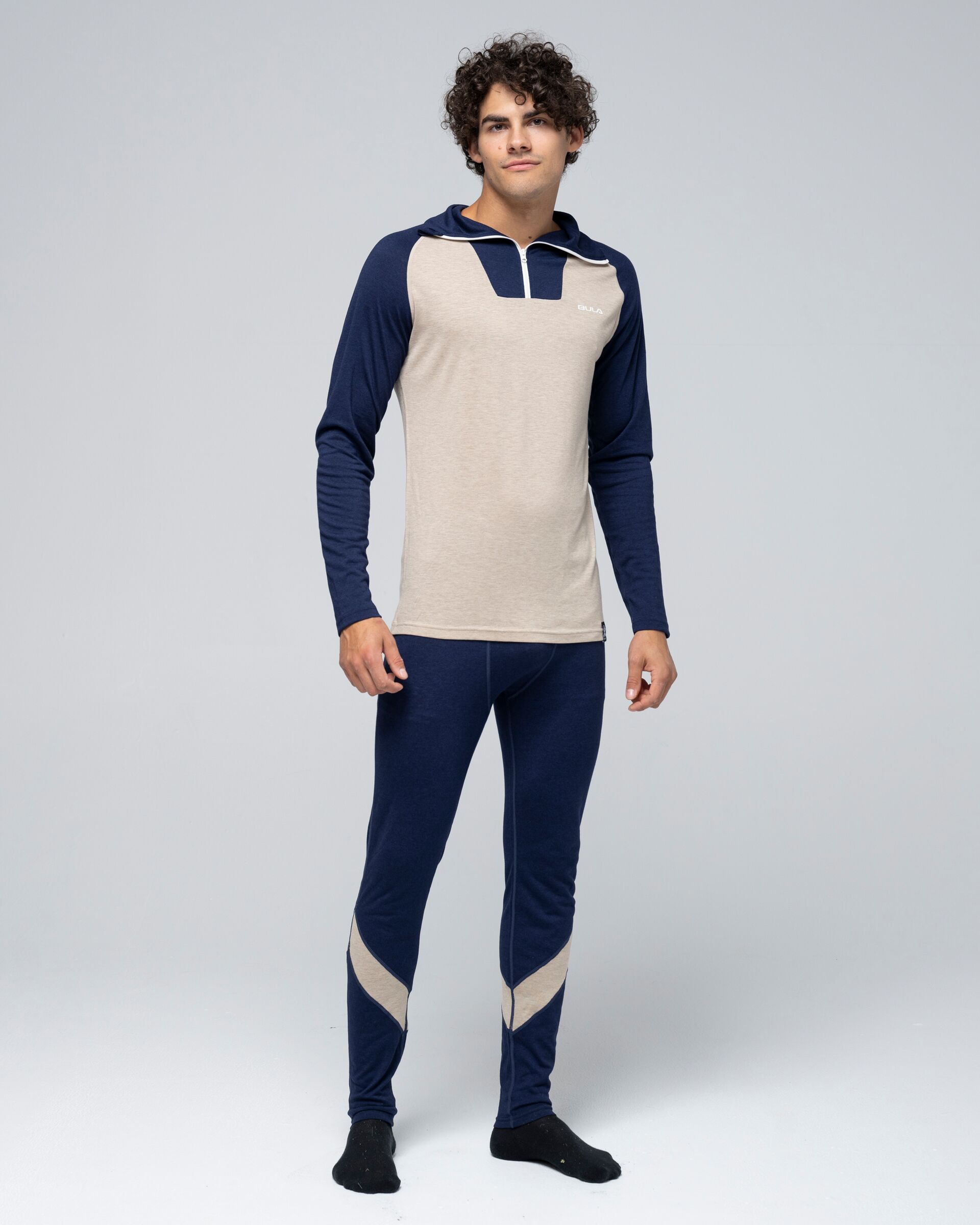 Retro Merino Wool Halfzip