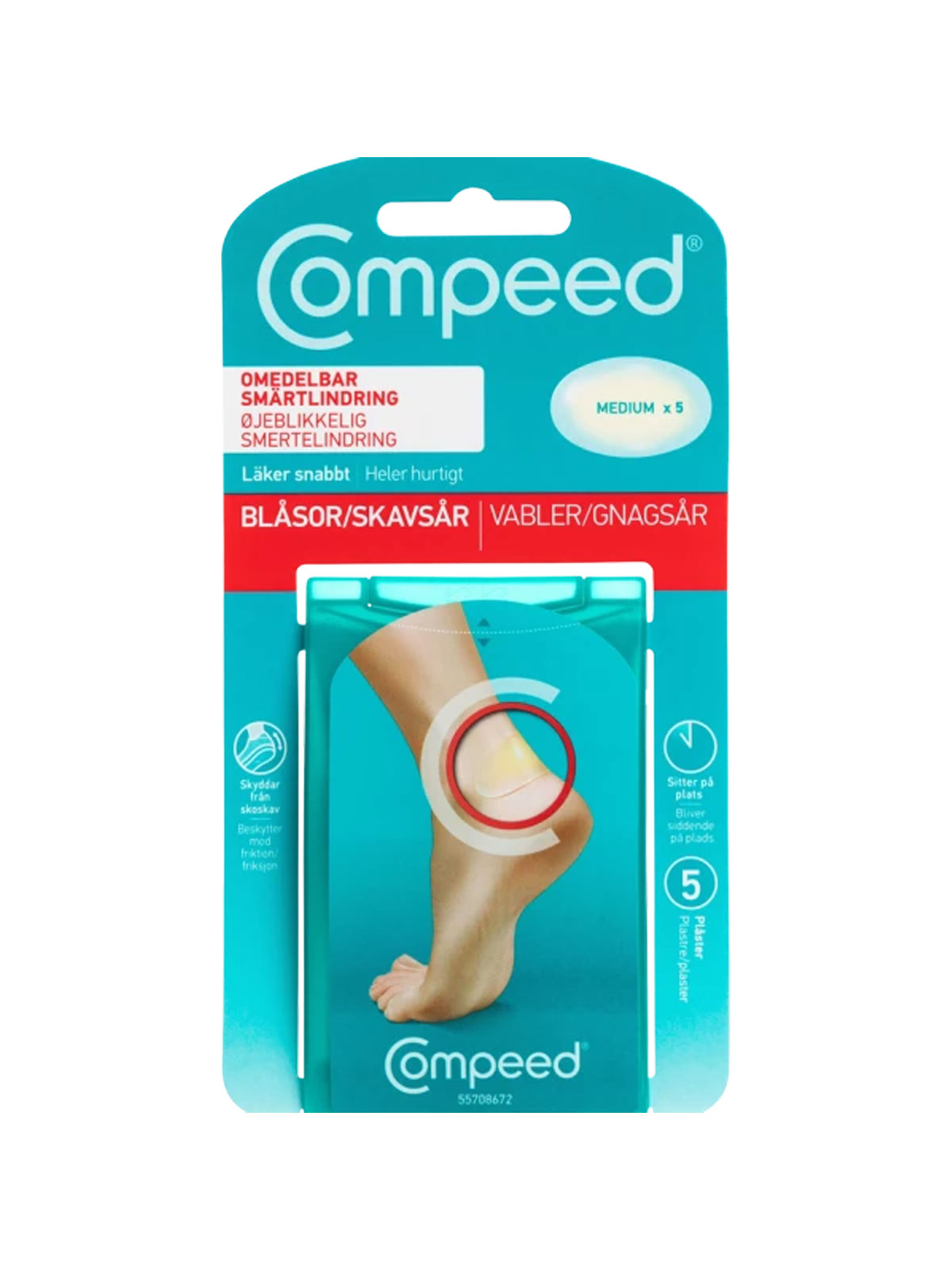 Gnagsårplaster Medium