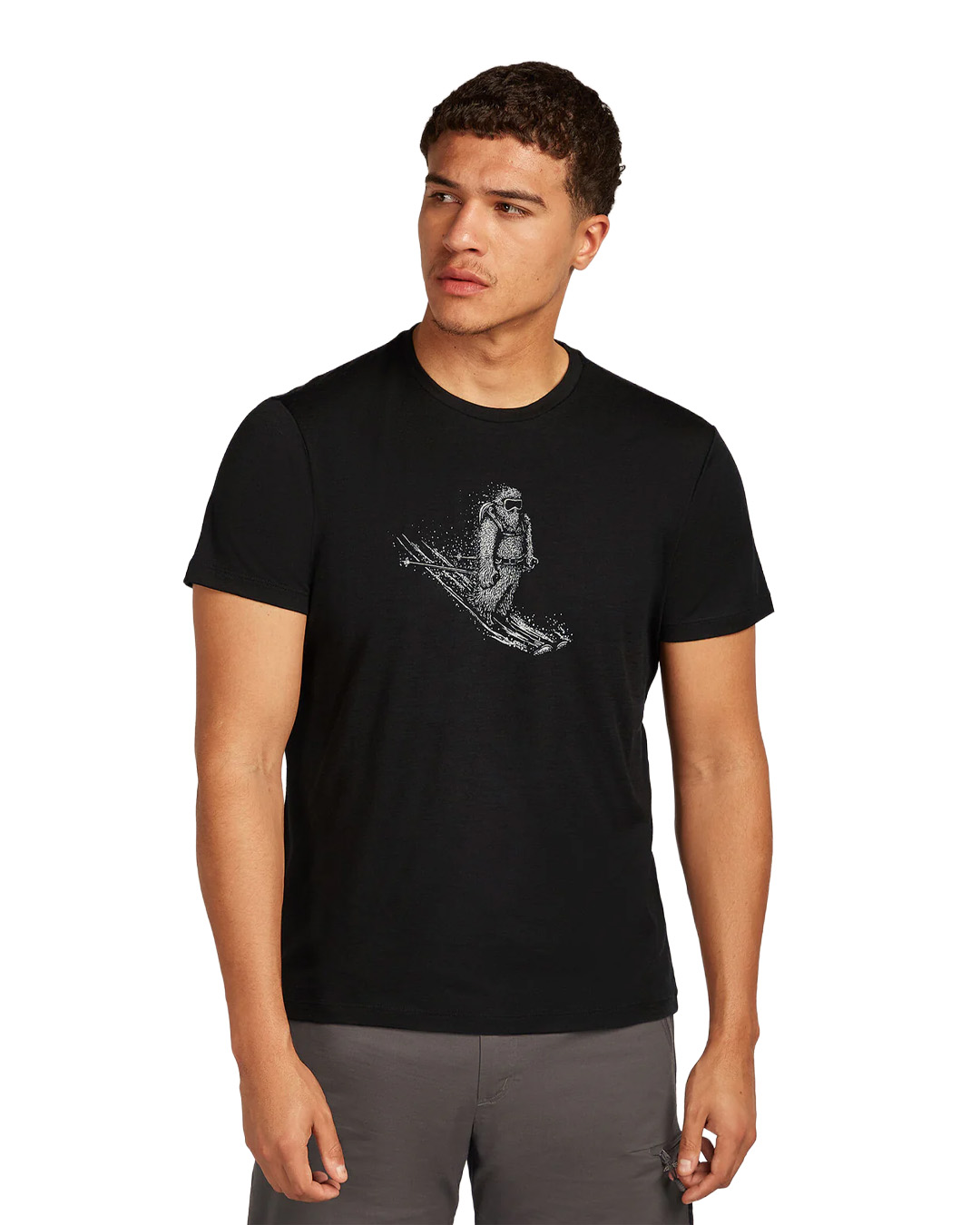 Tech Lite II SS T-skjorte "Skiing Yeti" (Herre)