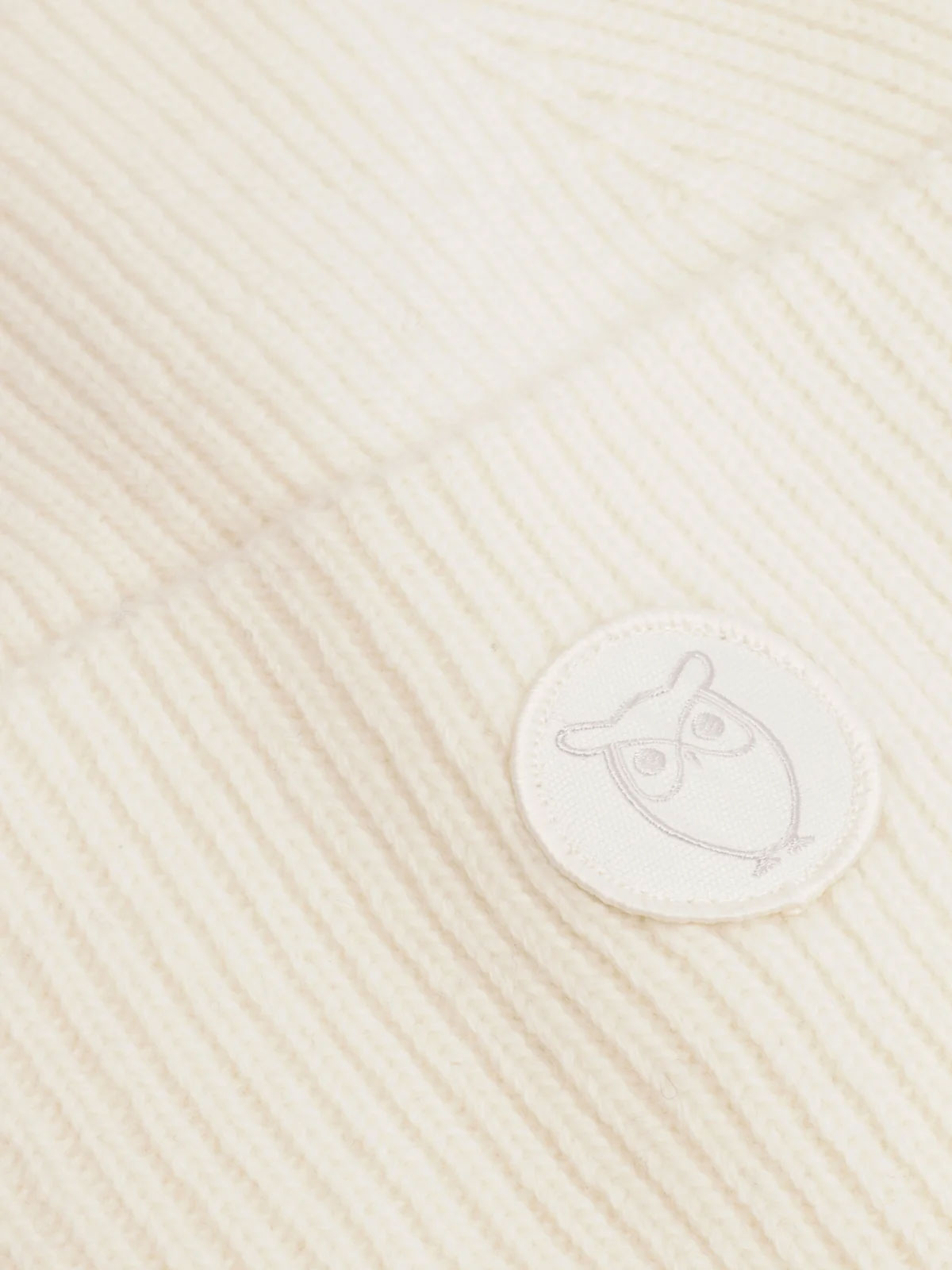 Big Rib Beanie (100% lammeull)