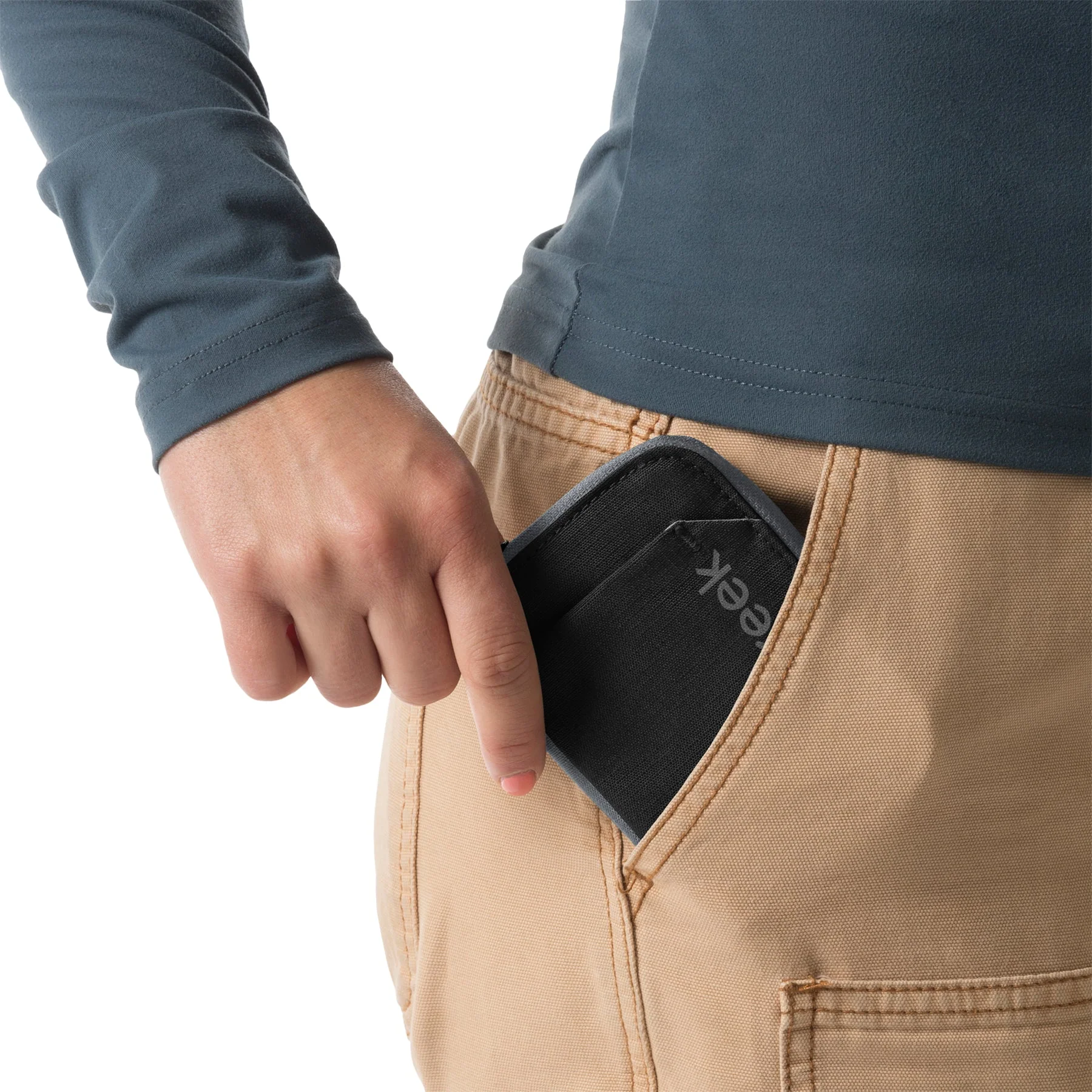 Stash RFID Zip Wallet lommebok