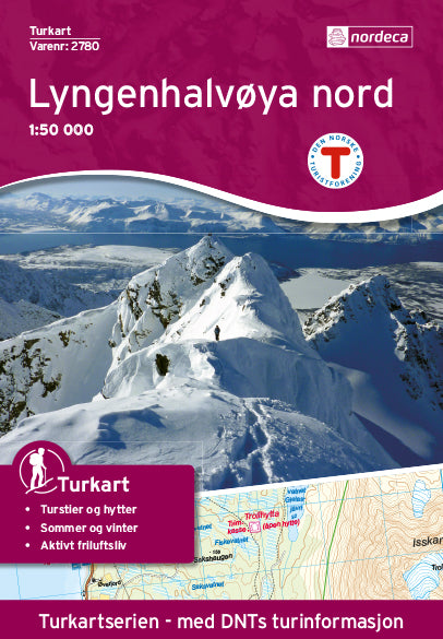 Lyngenhalvøya Nord 1:50 000