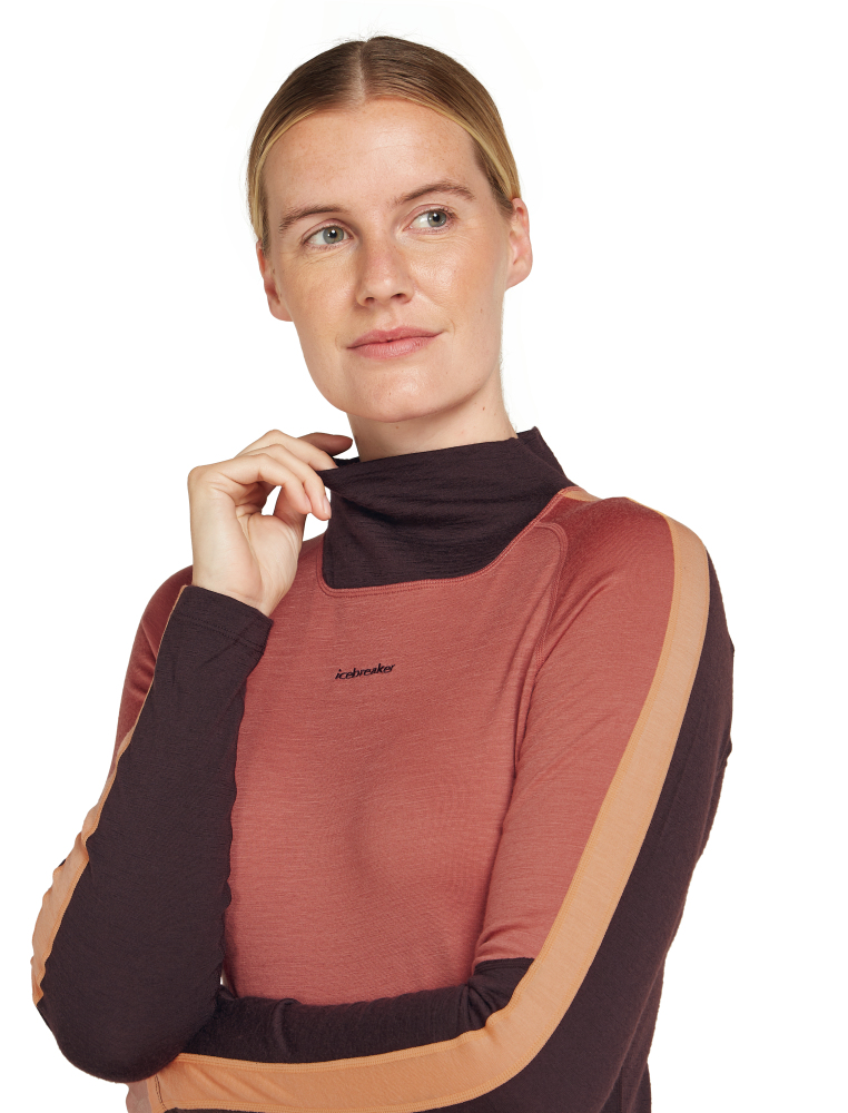 200 Sonebula Long Sleeve High Neck Thermal Top Dame