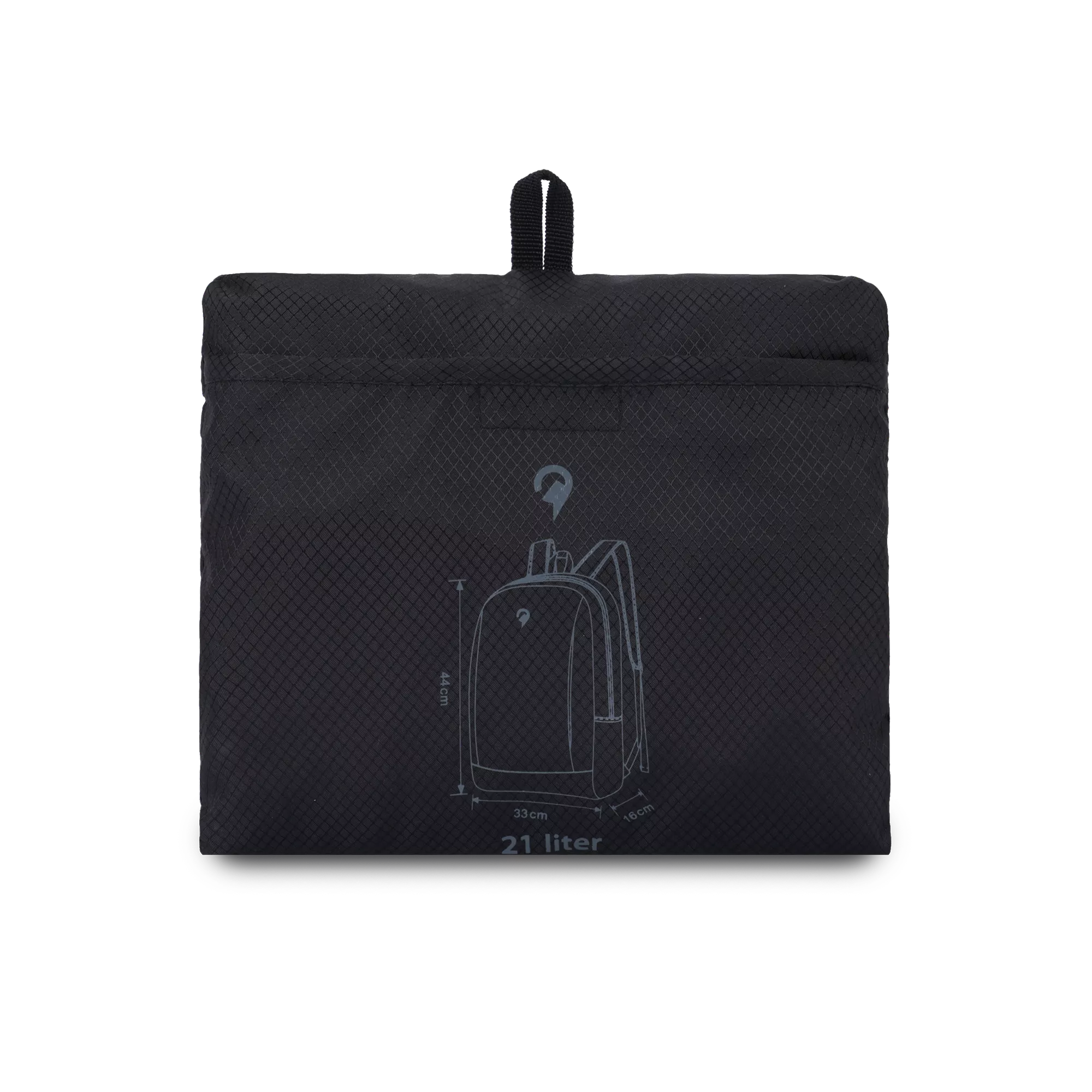 Foldable Backpack sammenleggbar ryggsekk