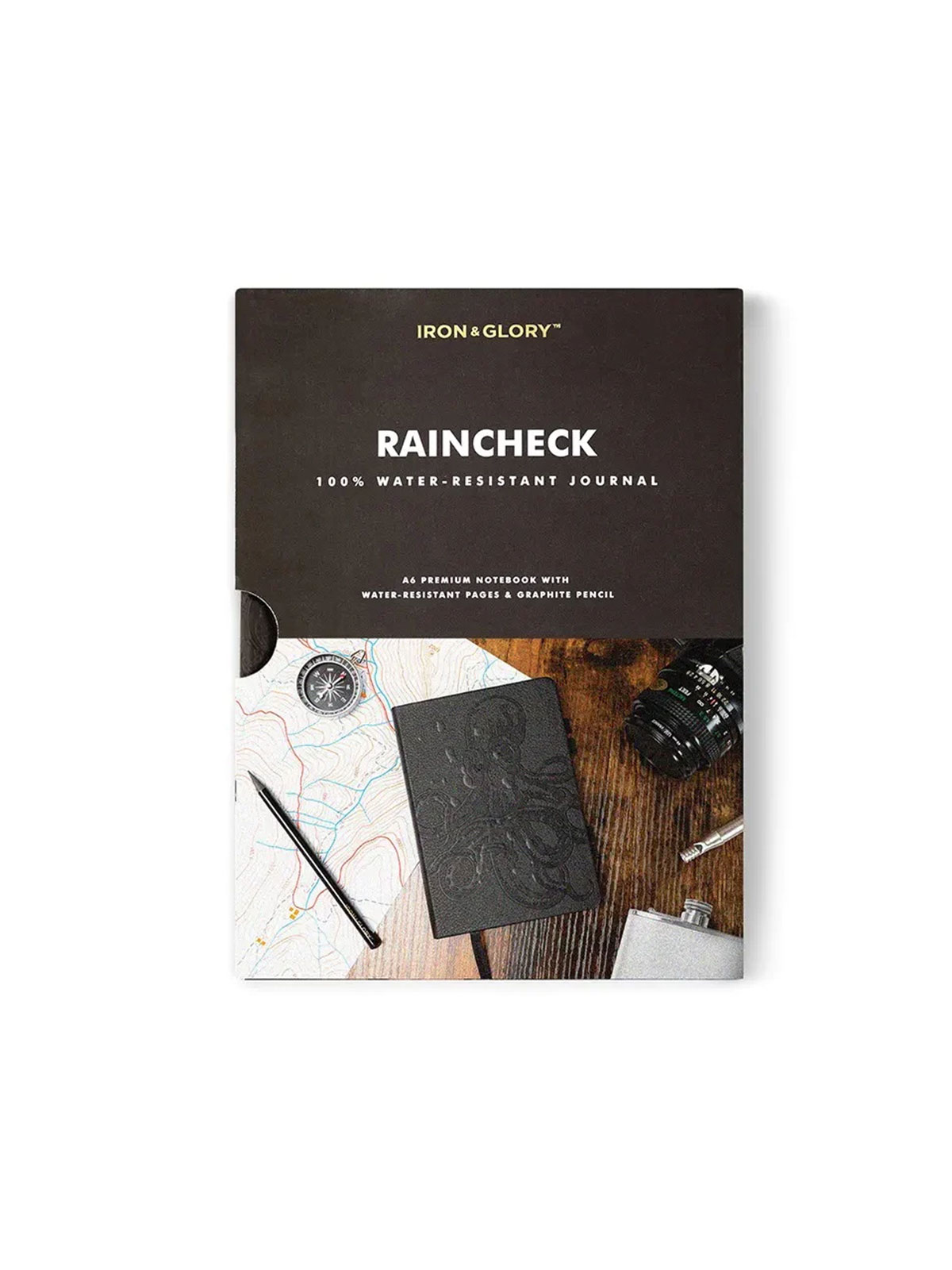 Vanntett A6 notatblokk + penn