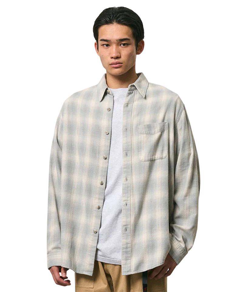 Piled Flannel Shirt
