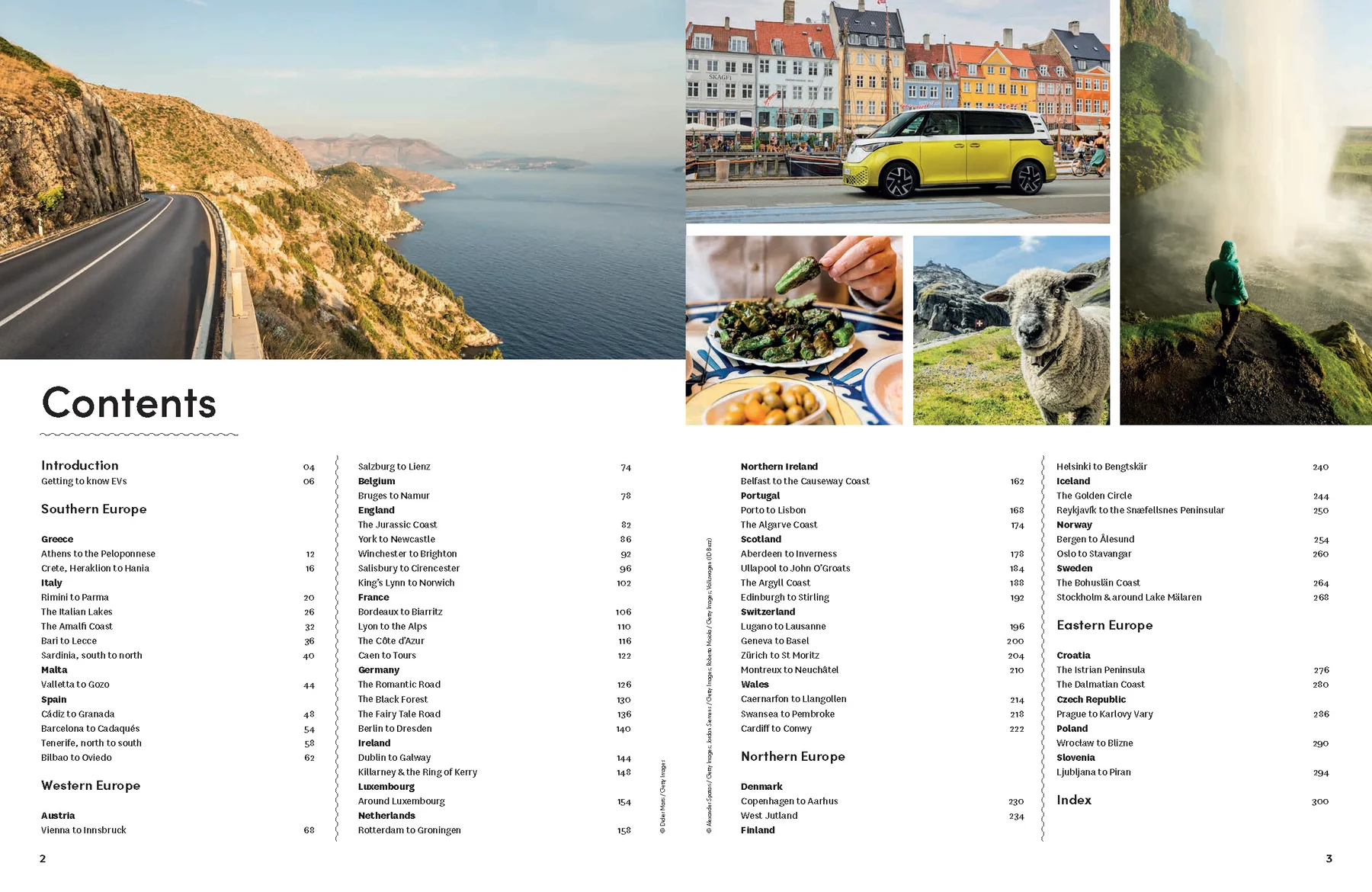 Electrical Vehicle Road Trips Europe