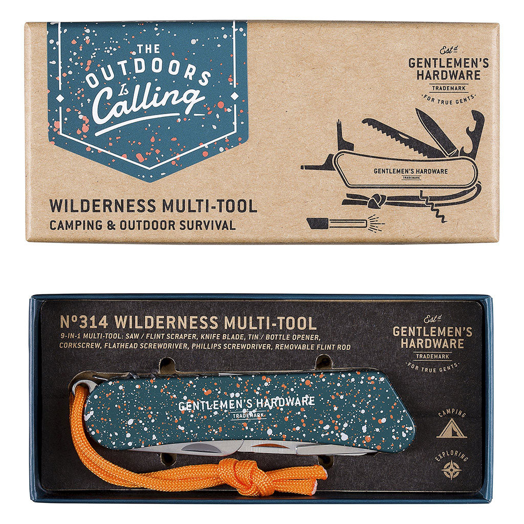 Wilderness 9-in-1 Multi-tool (Multiverktøy)