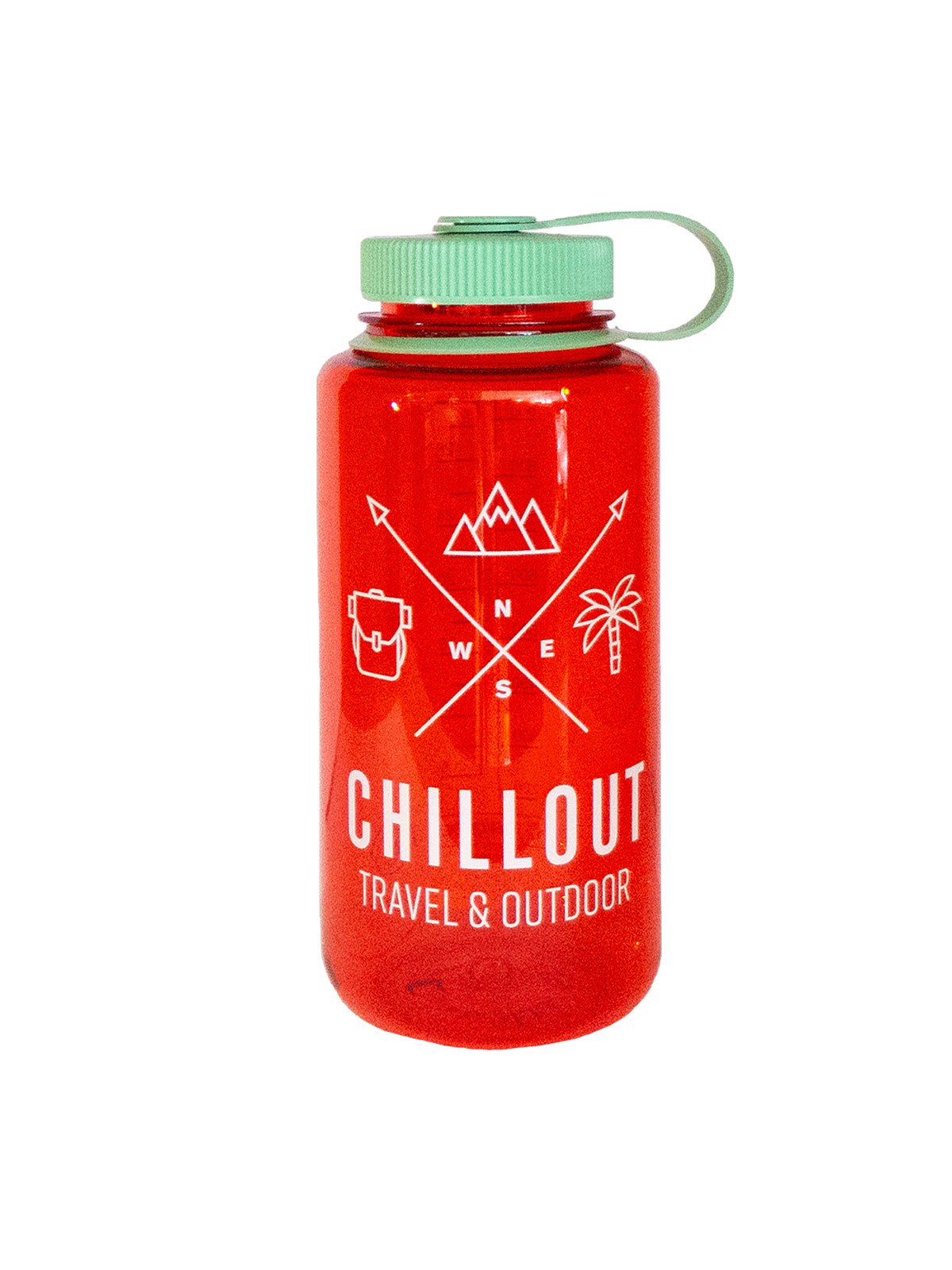 Wide Mouth Sustain "Chillout Logo" Drikkeflaske (1L)