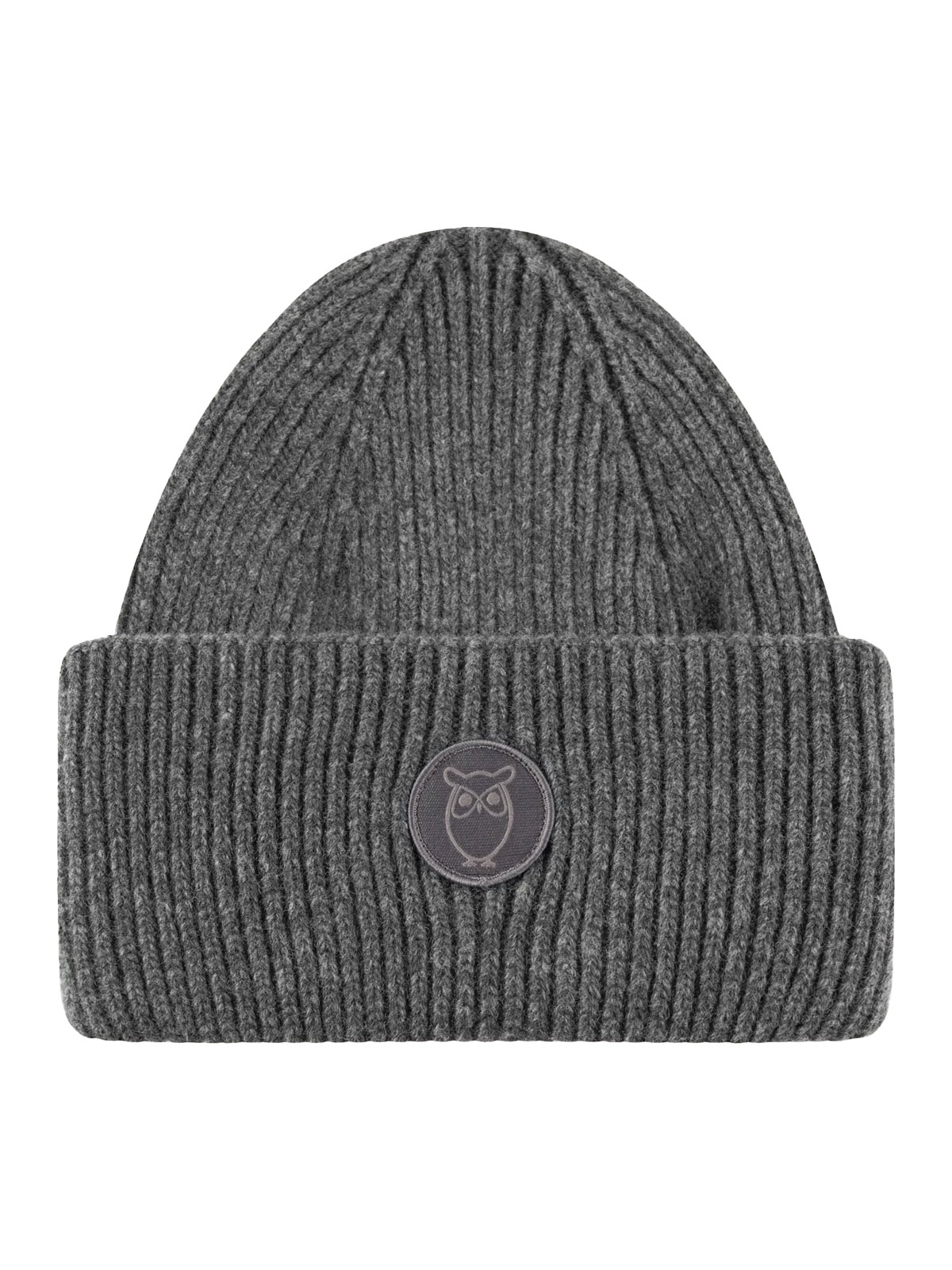 Big Rib Beanie (100% lammeull)