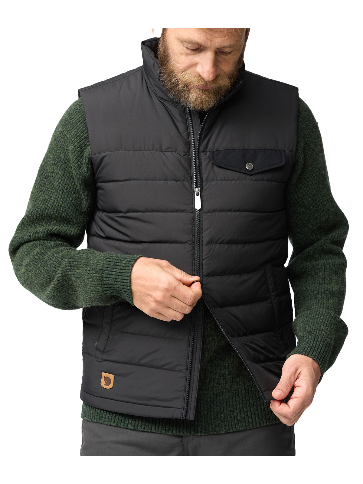 Greenland Down Liner Vest Herre