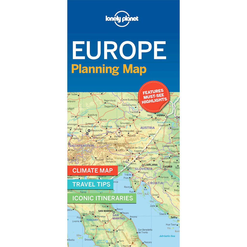 Europe Planning Map Europakart