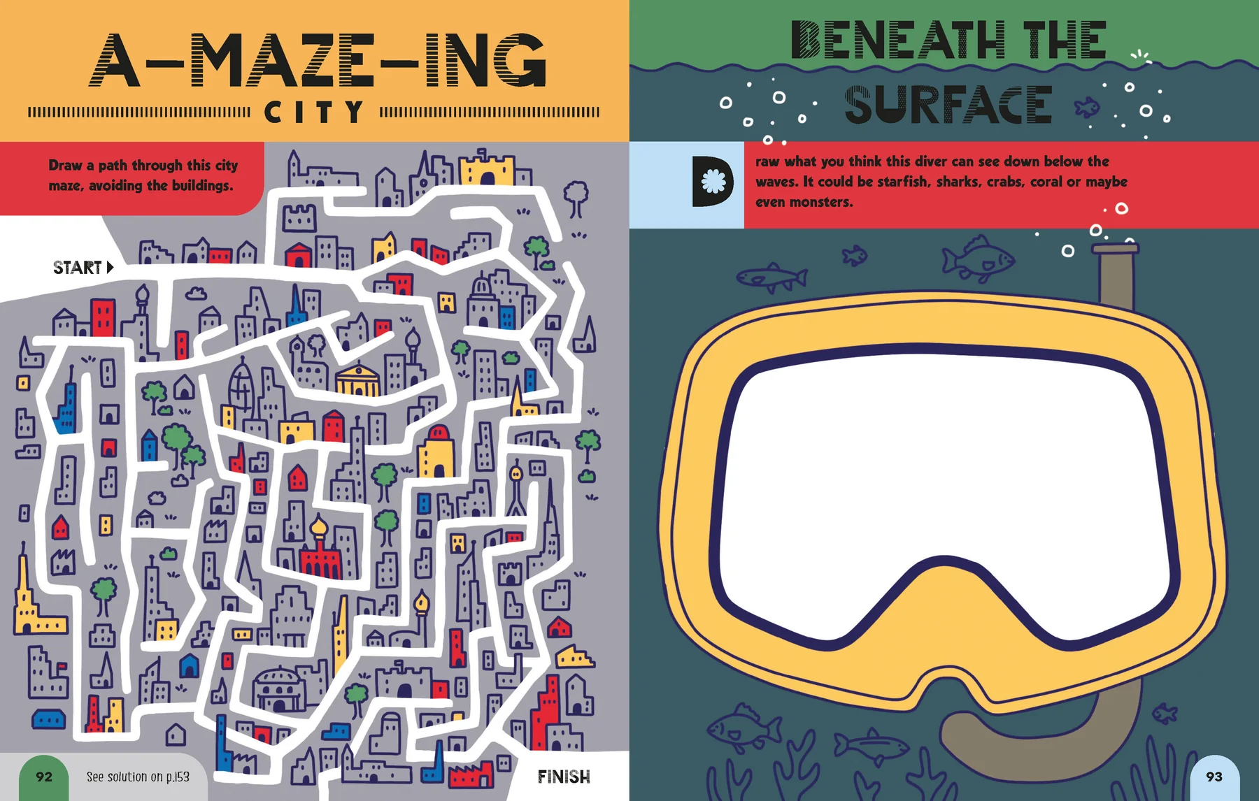 Games on the Go Activity Book