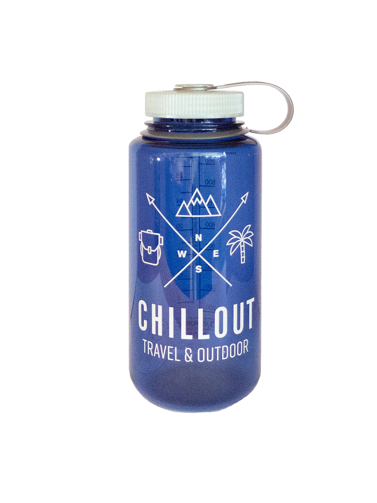 Wide Mouth Sustain "Chillout Logo" Drikkeflaske (1L)