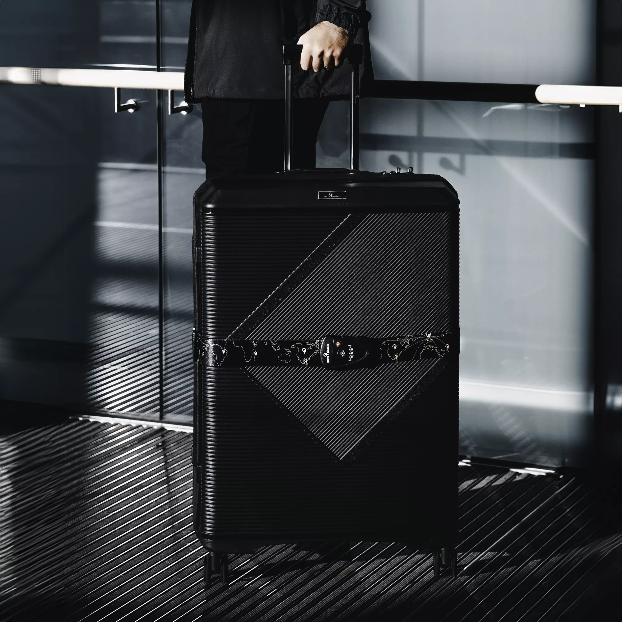 Luggage strap 3-dial TSA