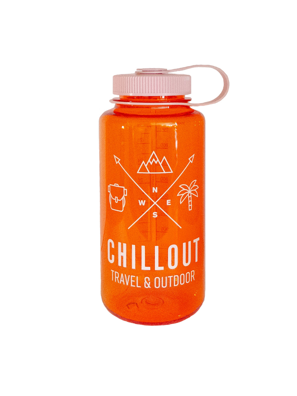 Wide Mouth Sustain "Chillout Logo" Drikkeflaske (1L)