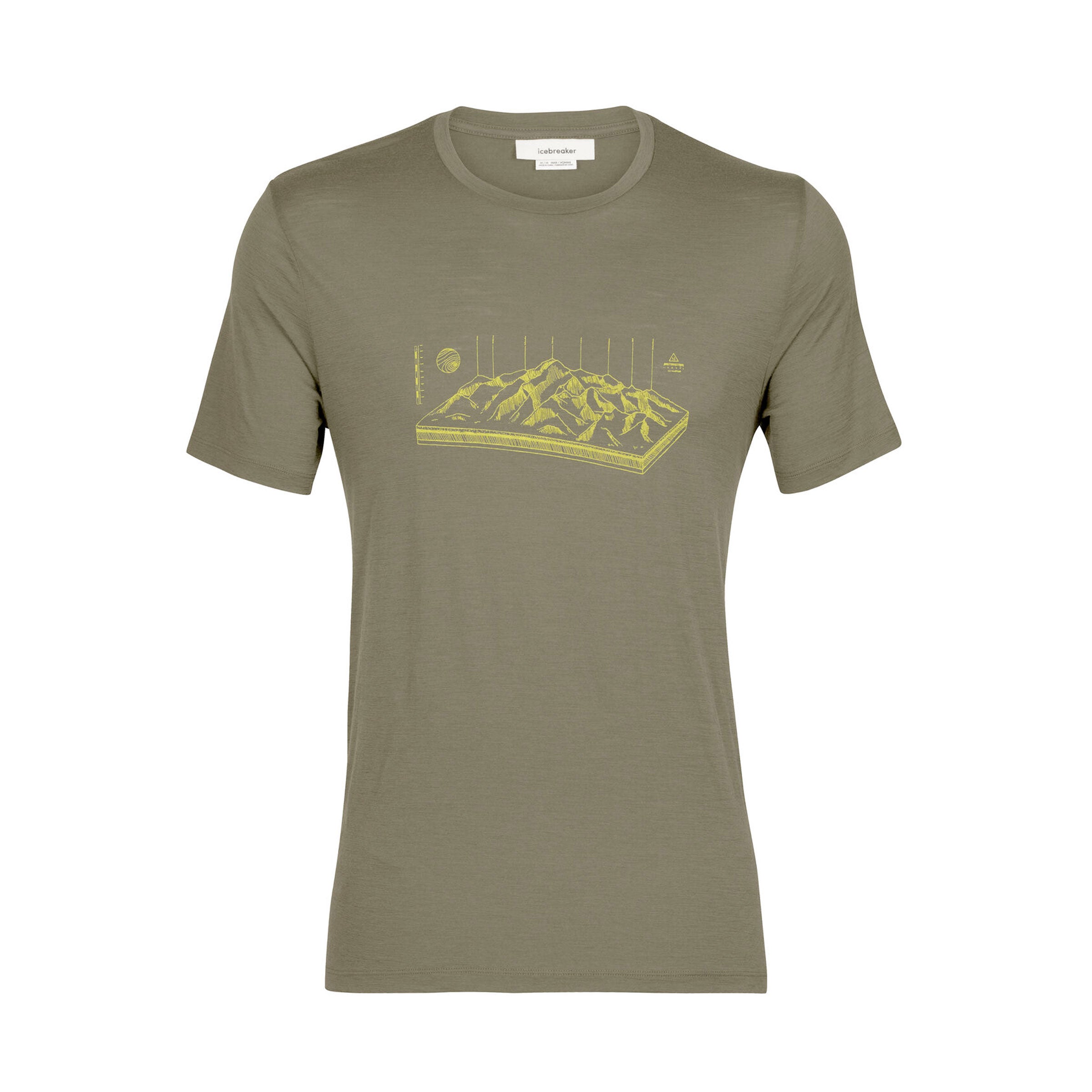 Tech Lite II SS T-skjorte "Alps 3D" (Herre)