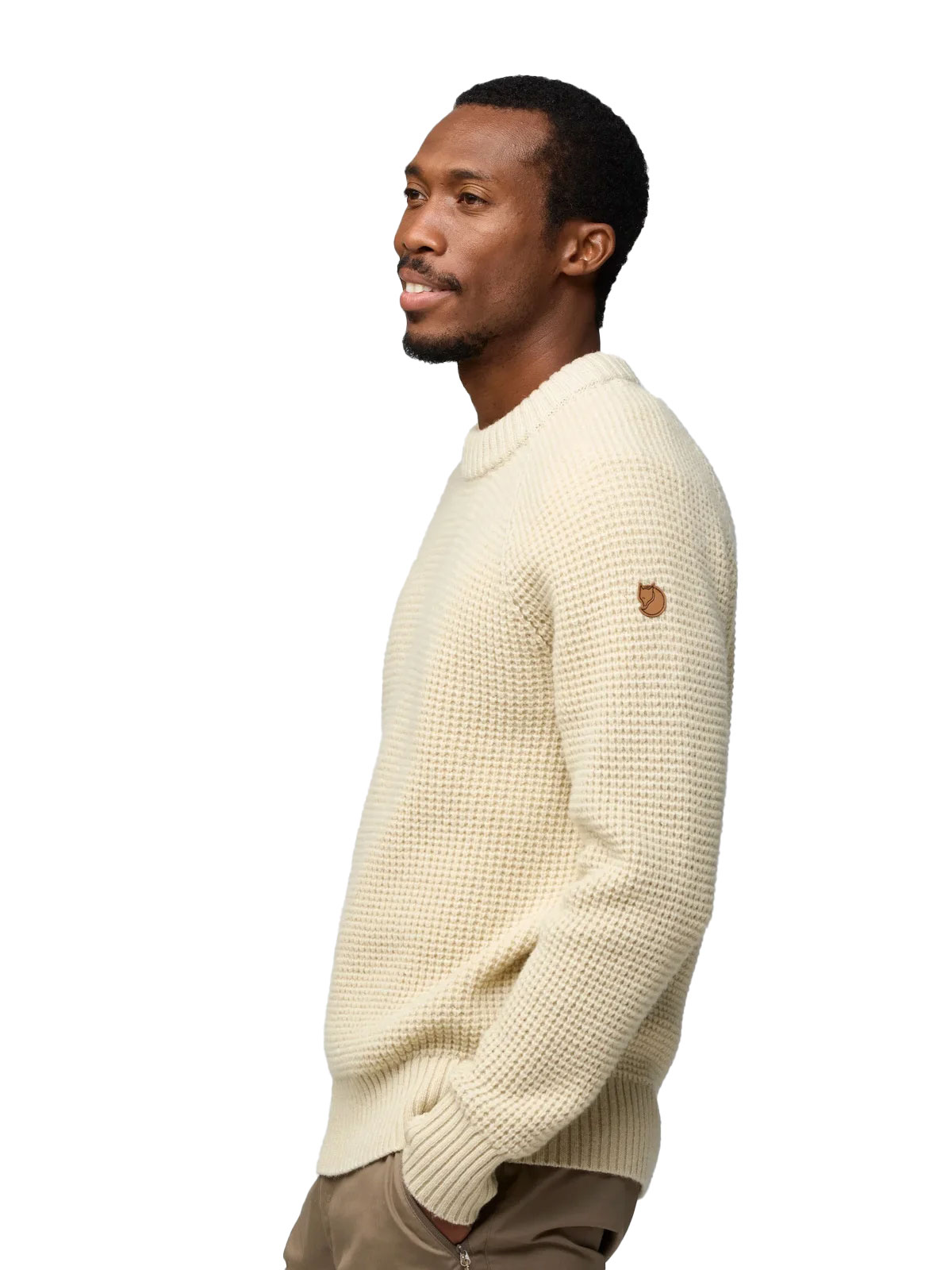 Övik Waffle Knit Ullgenser (Herre)