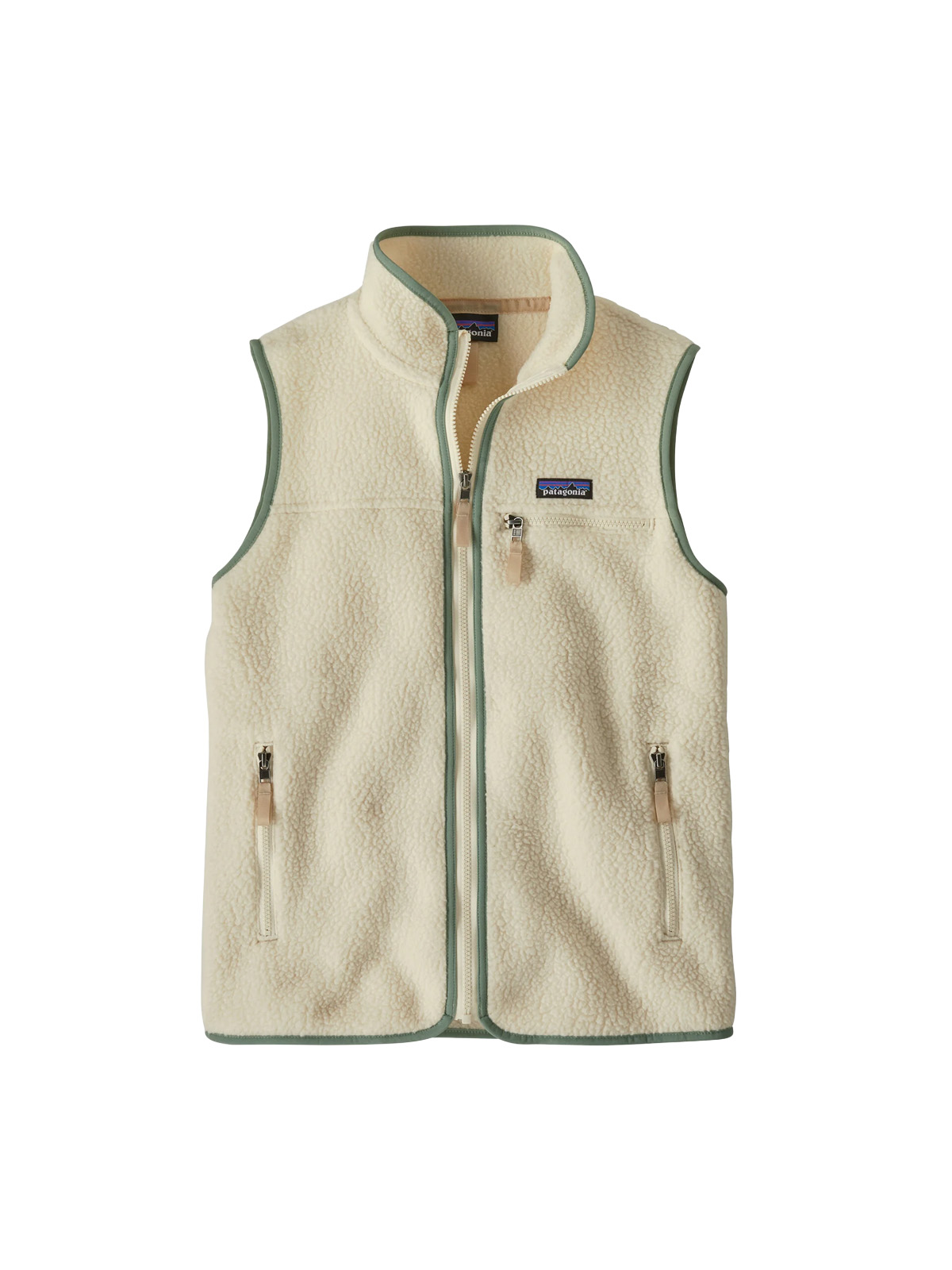 Retro Pile Vest Dame