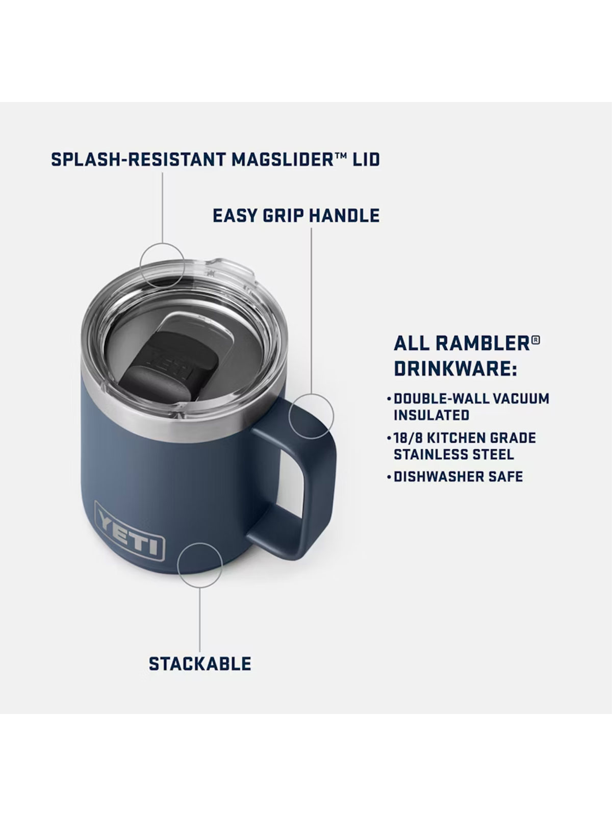 Rambler Mug 10oz termokrus (296 ml)