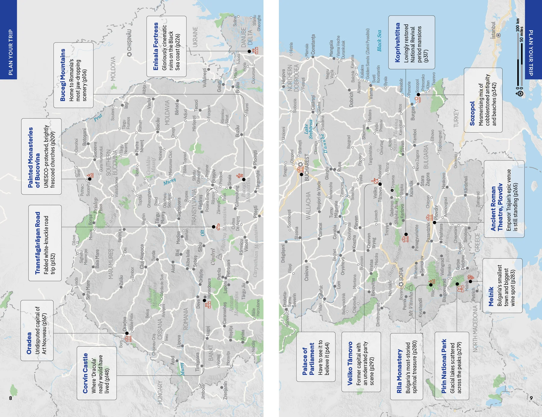 Romania & Bulgaria Lonely Planet
